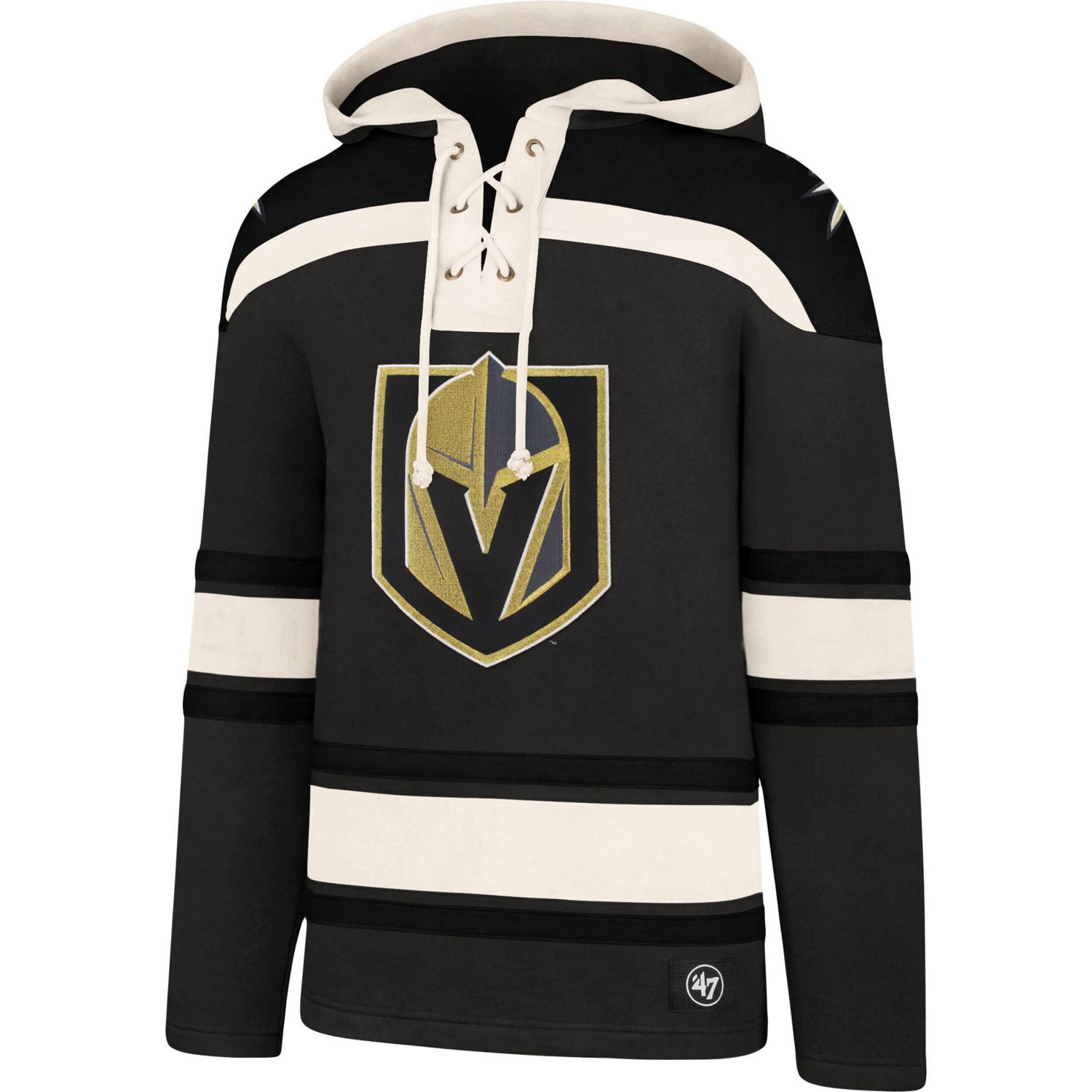 '47 Vegas Golden Knights Superior Lacer Pullover Hoodie - view number 2