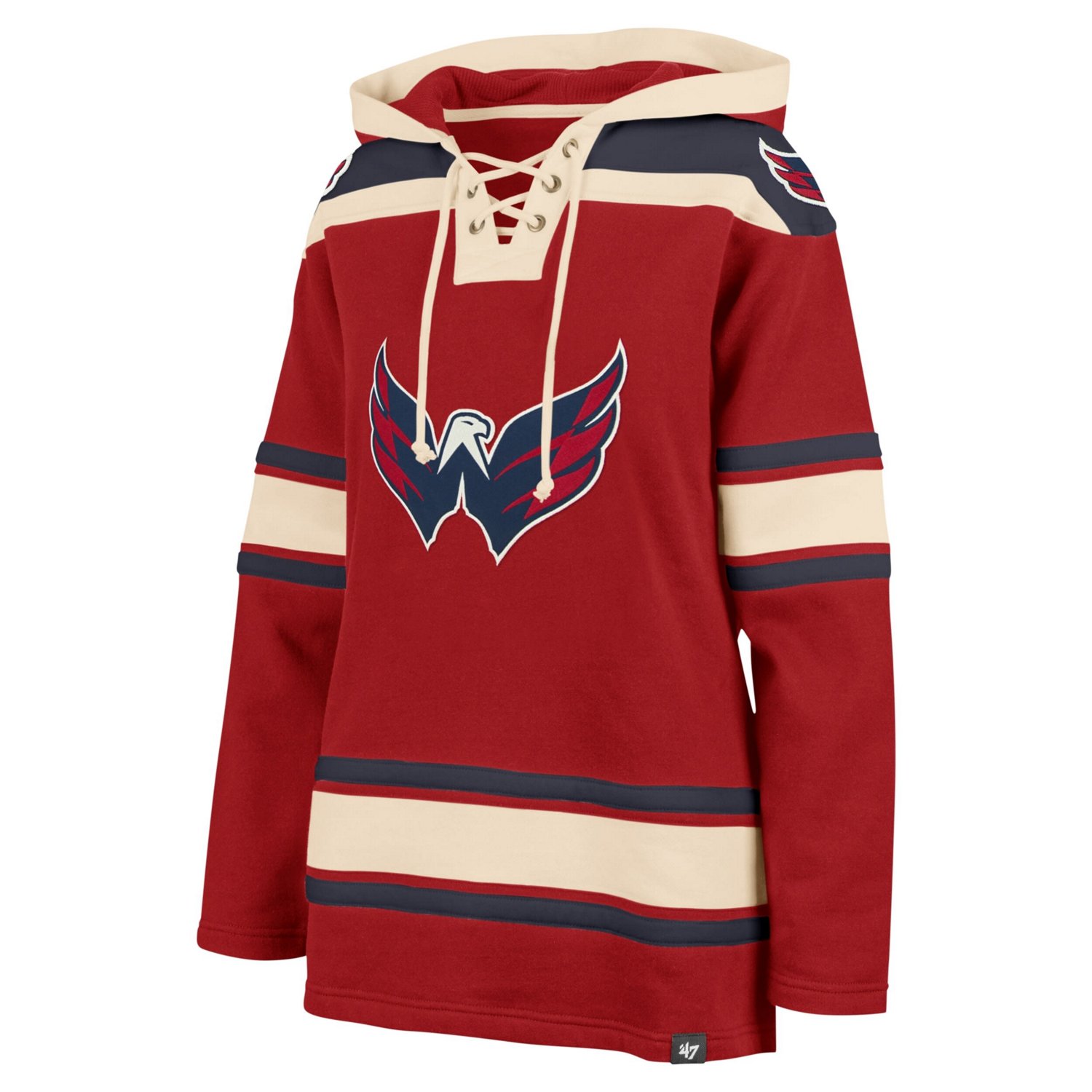 '47 Washington Capitals Superior Lacer Pullover Hoodie                                                                           - view number 2