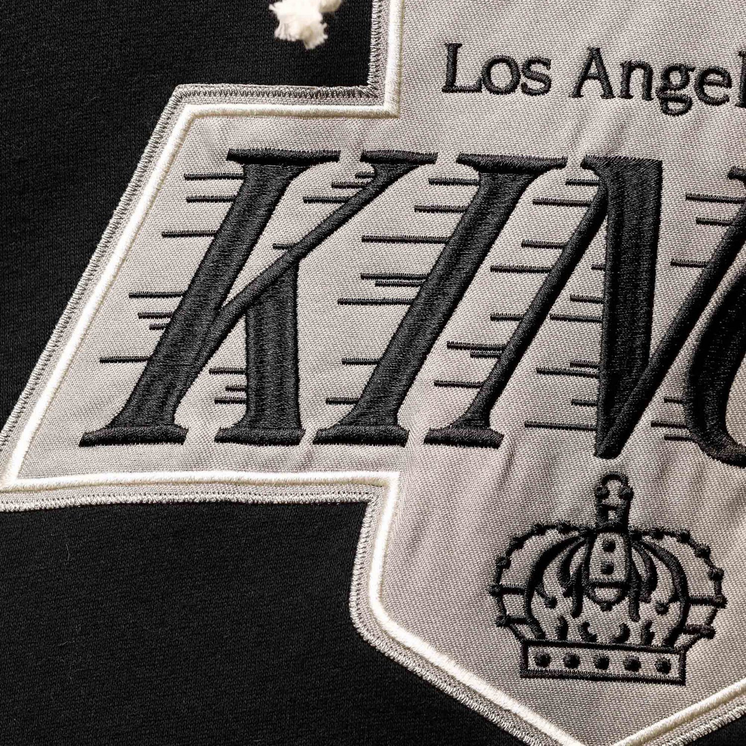'47 Wayne Gretzky Los Angeles Kings Retired Player Name  Number Lacer Pullover Hoodie - view number 3