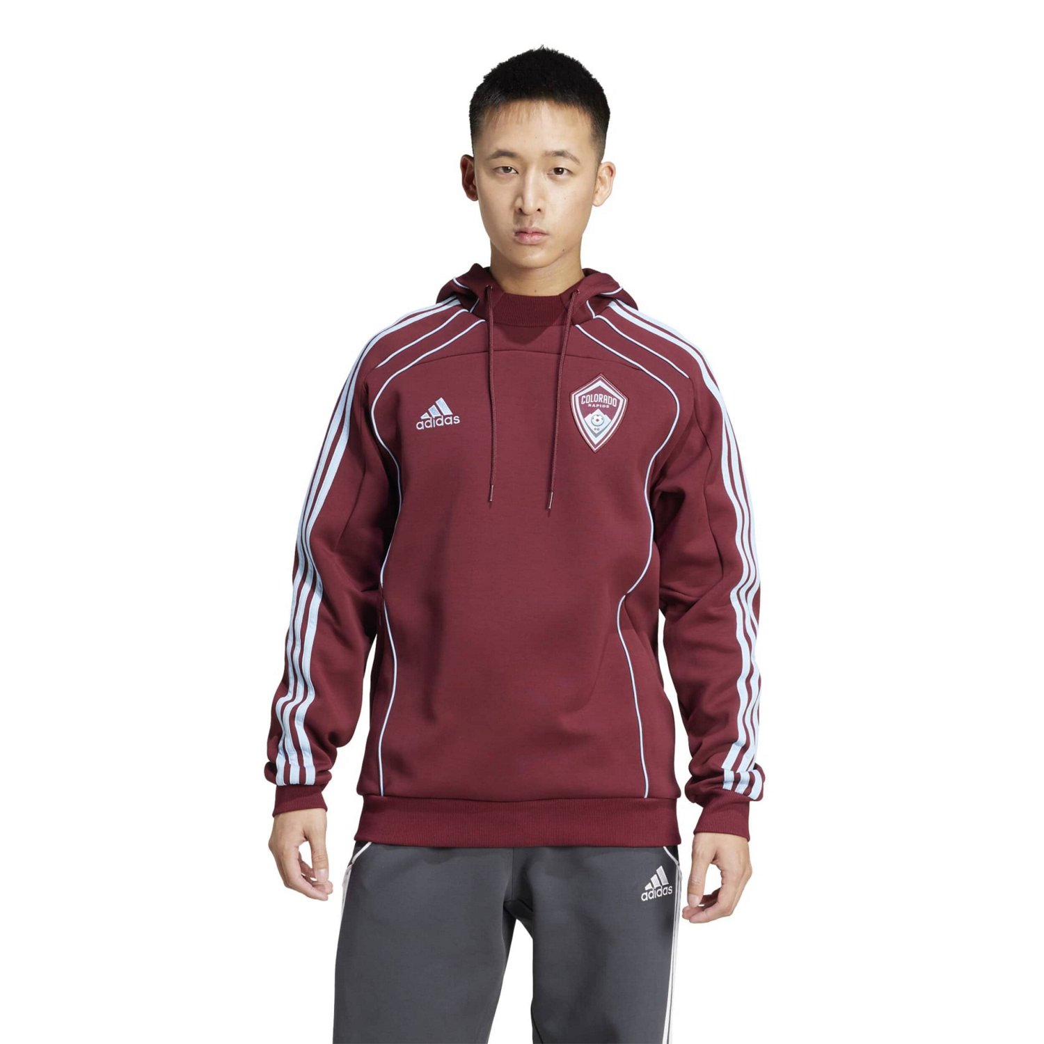 adidas Colorado Rapids 2025 Travel Pullover Hoodie - view number 1