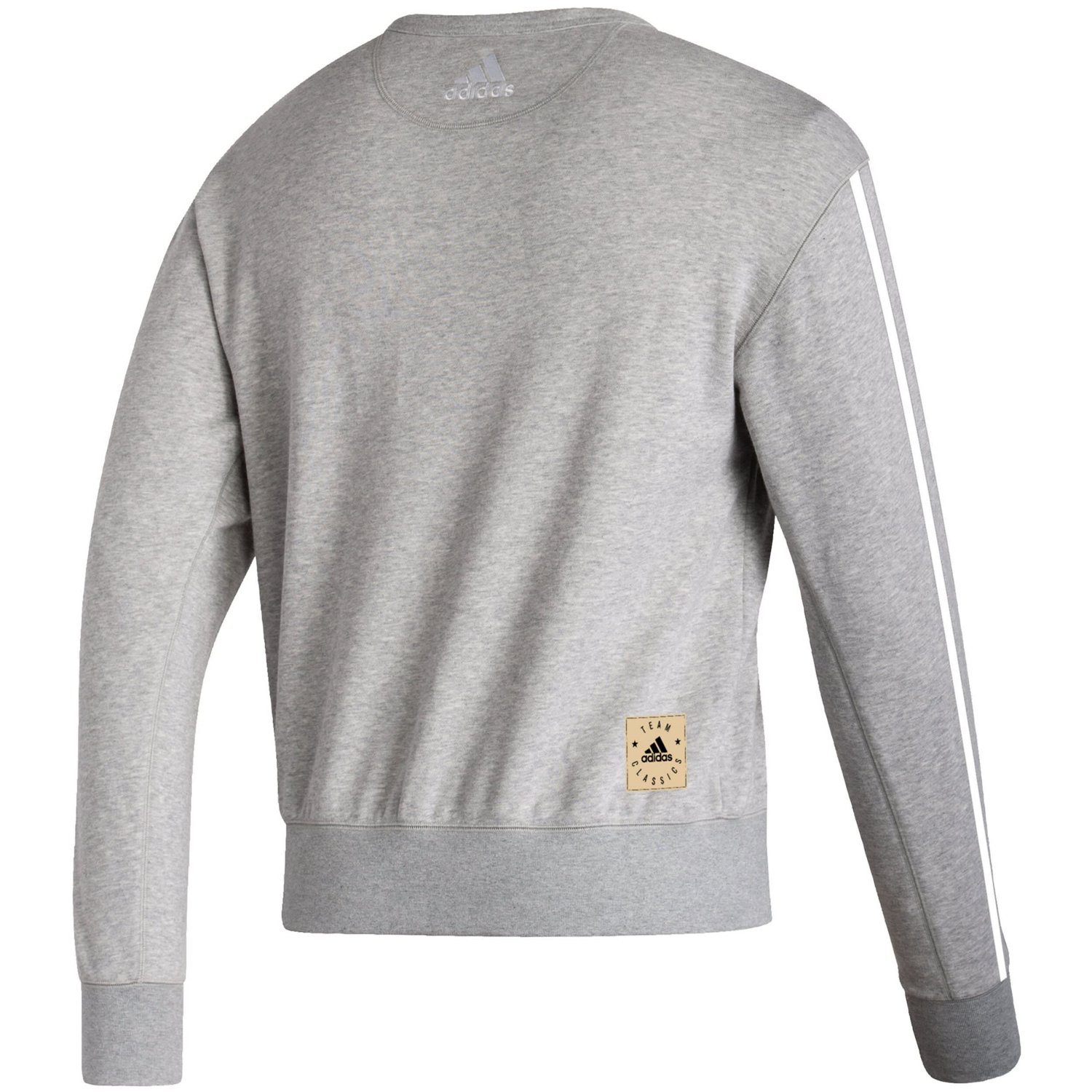 adidas Heathered Gray Los Angeles Kings Team Classics Vintage Pullover Sweatshirt - view number 3