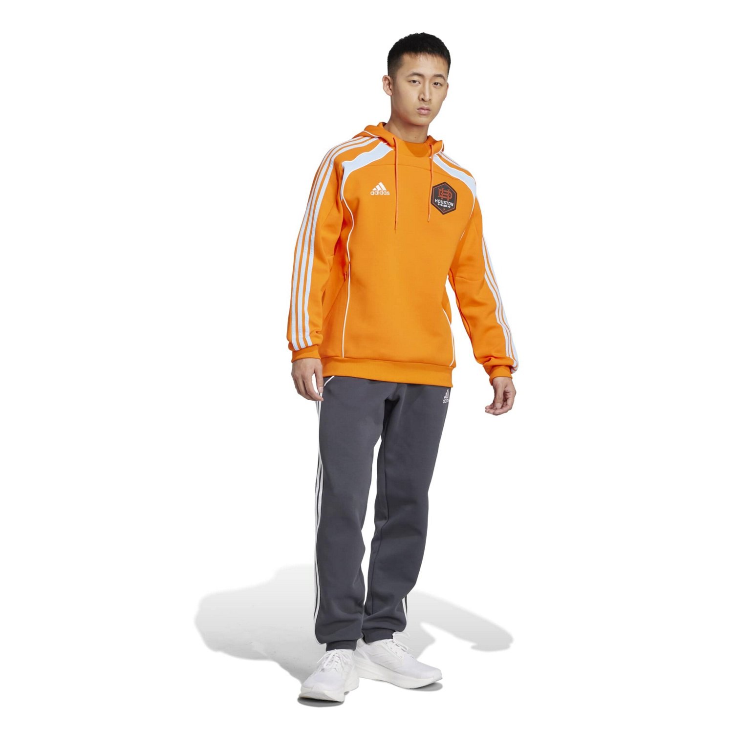 adidas Houston Dynamo FC 2025 Travel Pullover Hoodie - view number 4