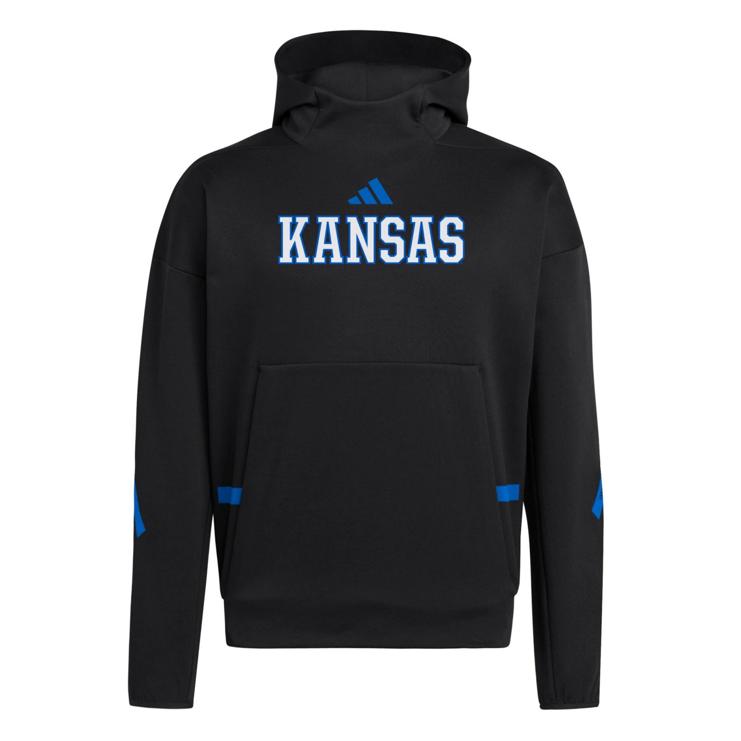 adidas Kansas Jayhawks ZNE Pullover Hoodie - view number 2