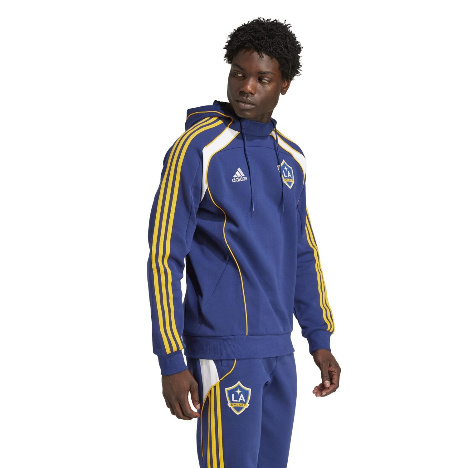 adidas LA Galaxy 2025 Travel Pullover Hoodie - view number 2