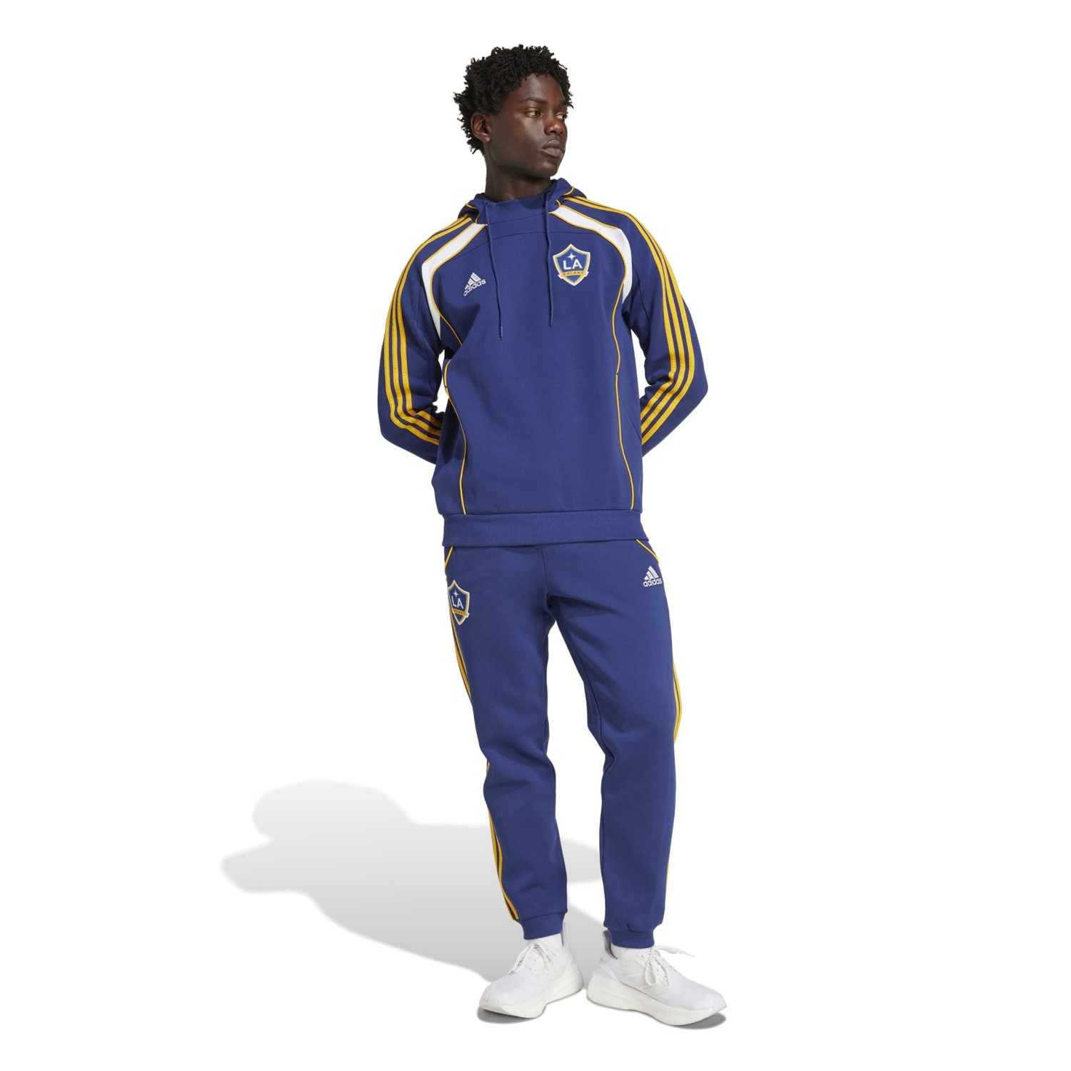 adidas LA Galaxy 2025 Travel Pullover Hoodie - view number 3