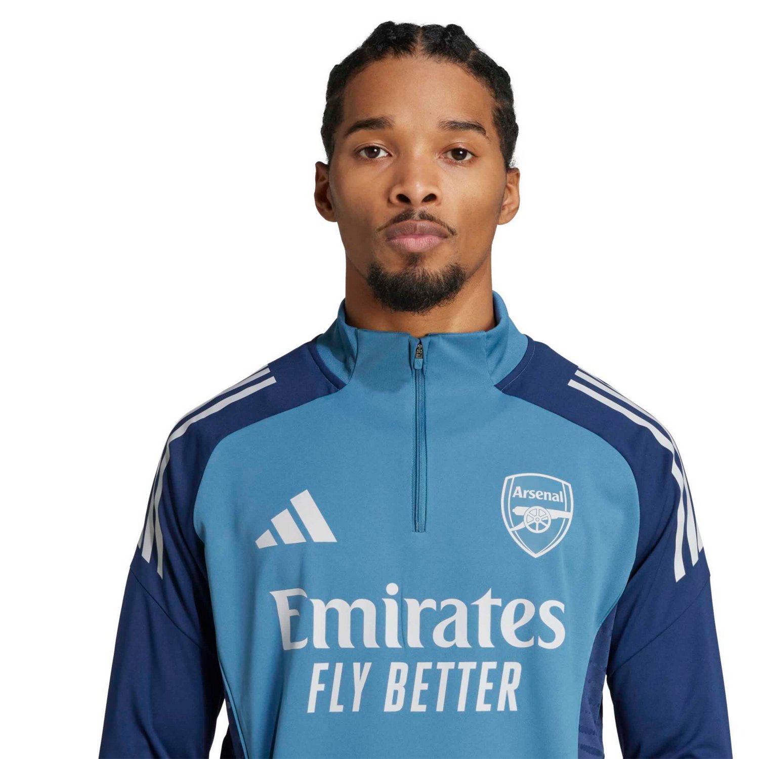 adidas Light Arsenal 2025 26 AEROREADY Raglan Quarter-Zip Training Top - view number 3