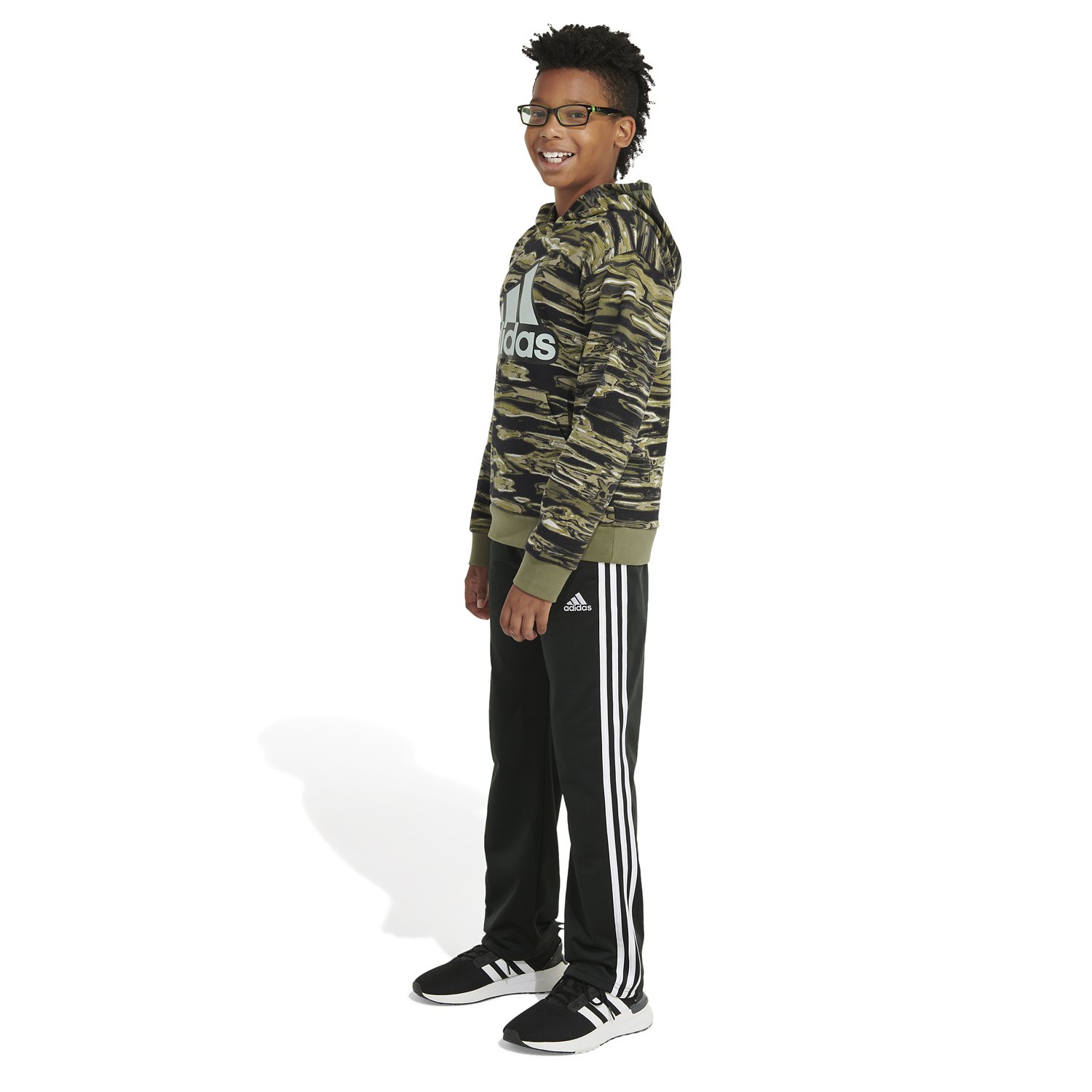 adidas Long Sleeve "Liquid Camo" Printed Hoodie - view number 2