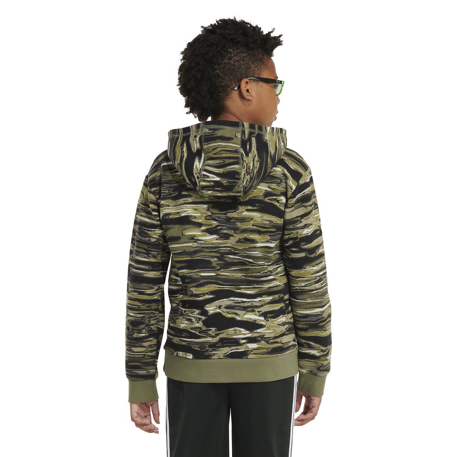 adidas Long Sleeve "Liquid Camo" Printed Hoodie - view number 3