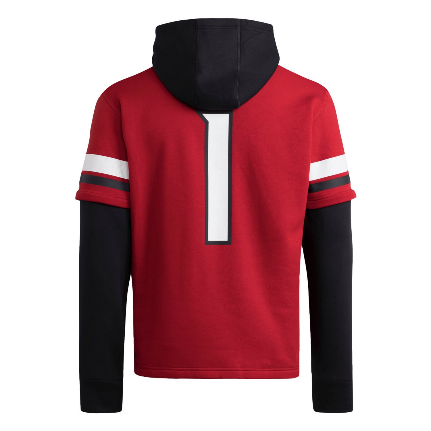 adidas Louisville Cardinals Jersey Pullover Hoodie - view number 3