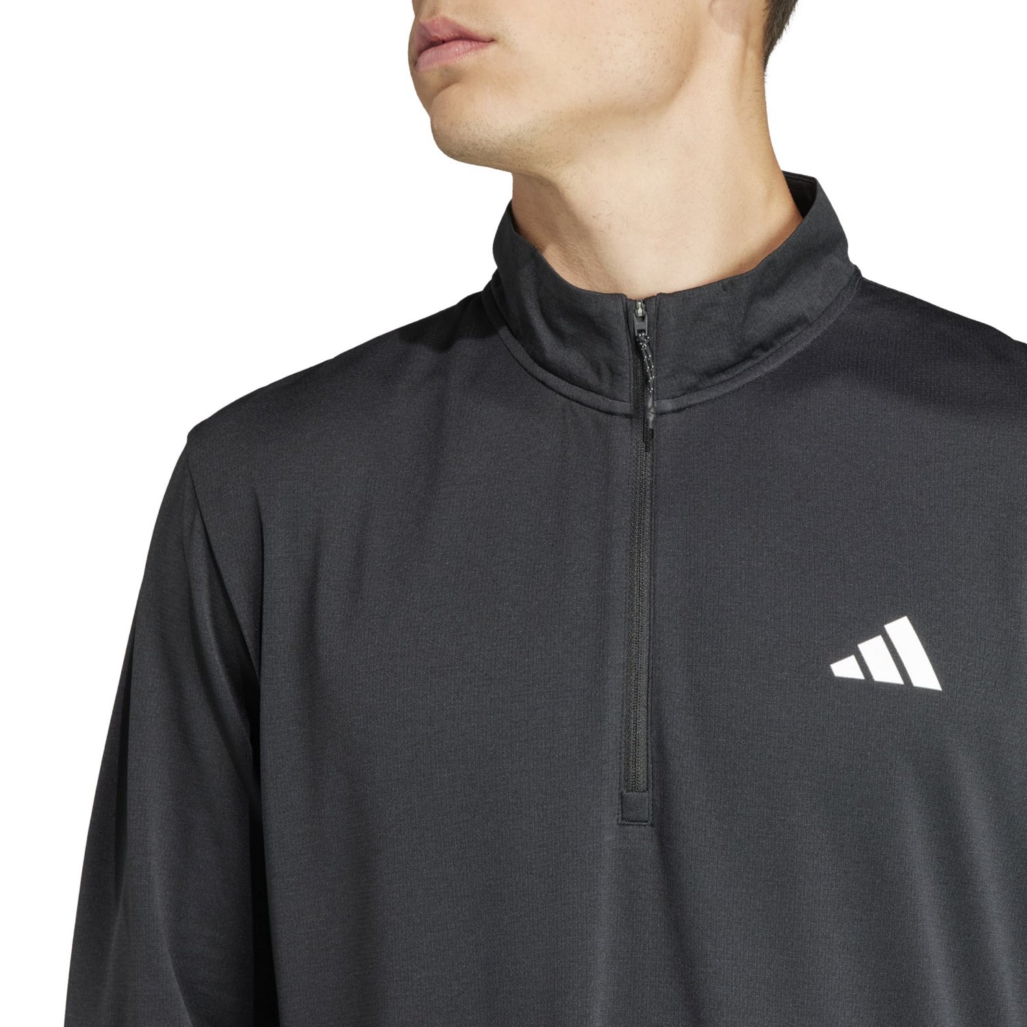 adidas Men's Tr-Es 1/4 Zip Sweatshirt | Free Shipping at Academy
