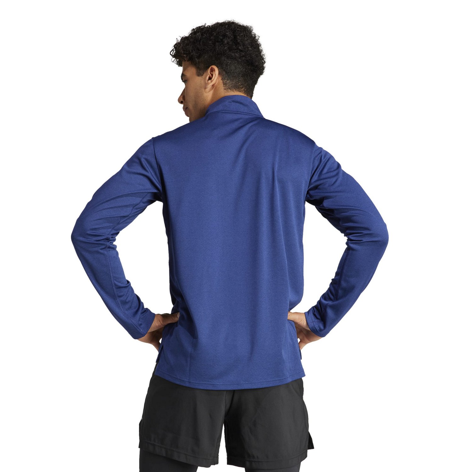 adidas Men's Tr-Es 1/4 Zip Sweatshirt - view number 3