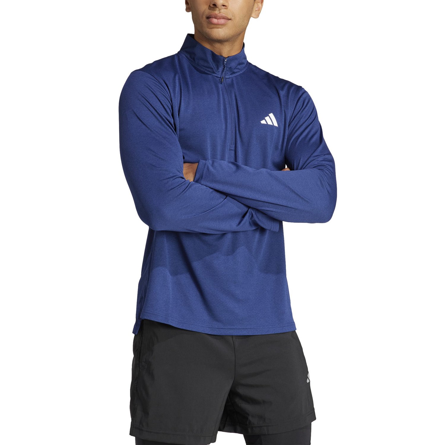 adidas Men's Tr-Es 1/4 Zip Sweatshirt - view number 2