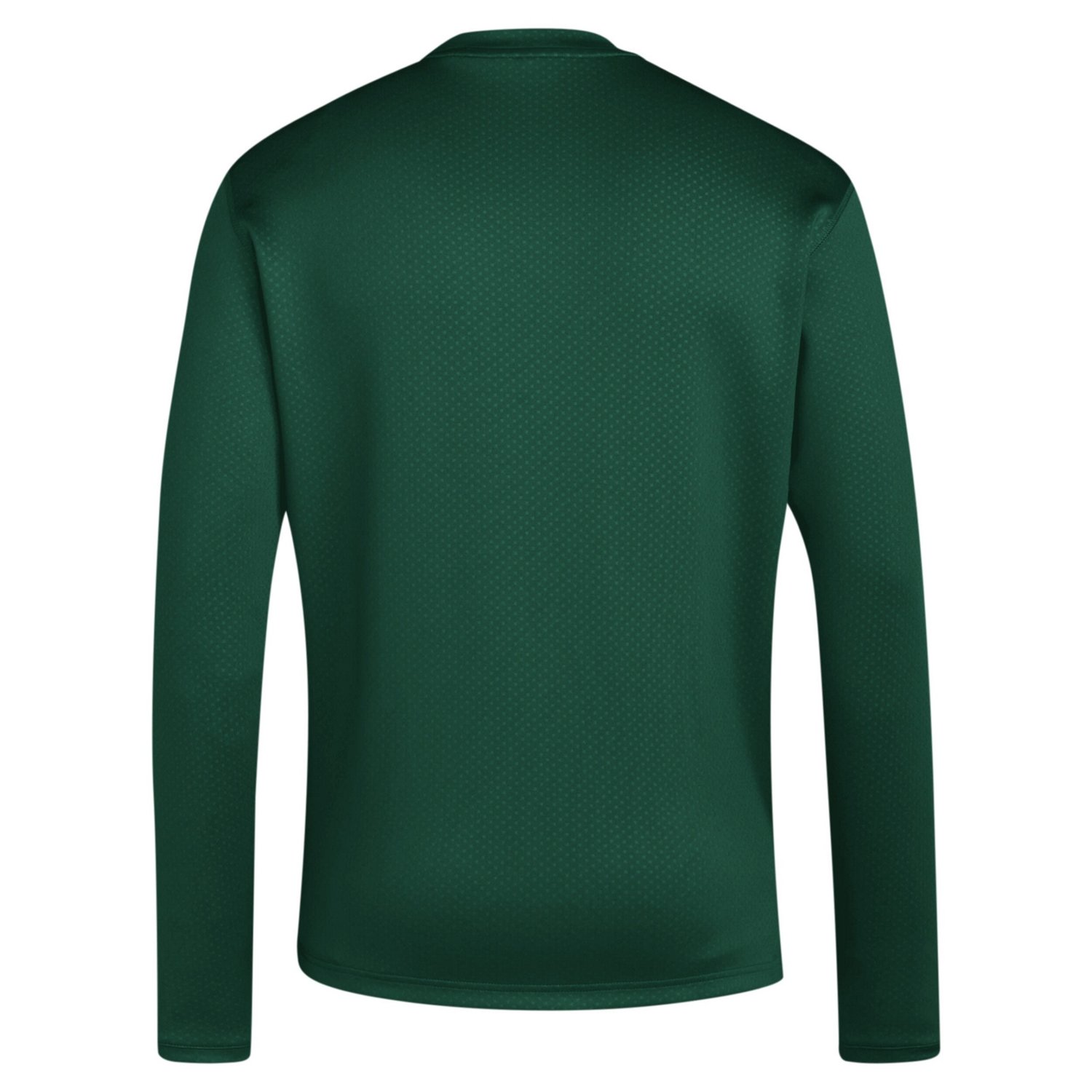 adidas Miami Hurricanes Reverse Retro Baseball Script Pullover Sweatshirt                                                        - view number 3