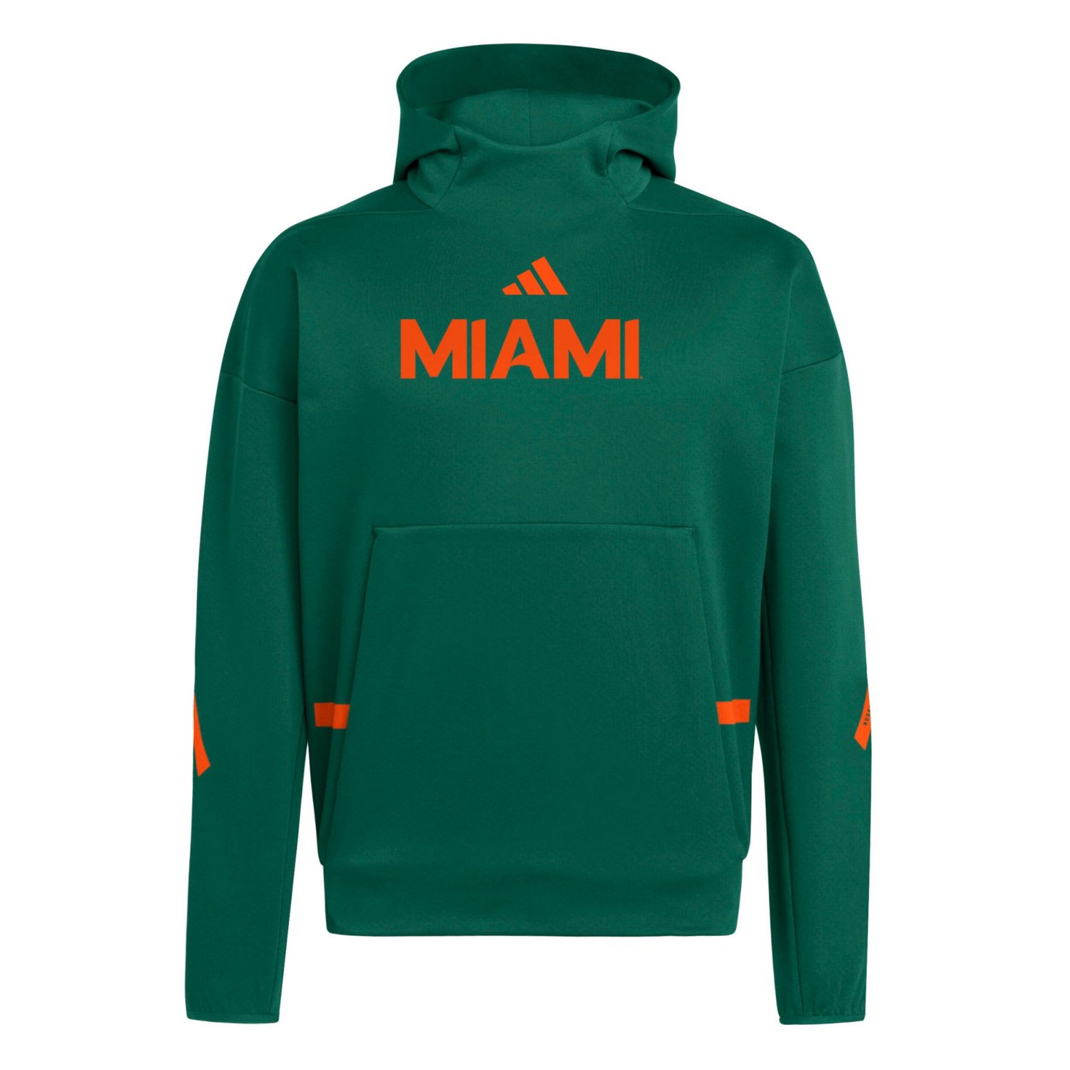 adidas Miami Hurricanes ZNE Pullover Hoodie - view number 2