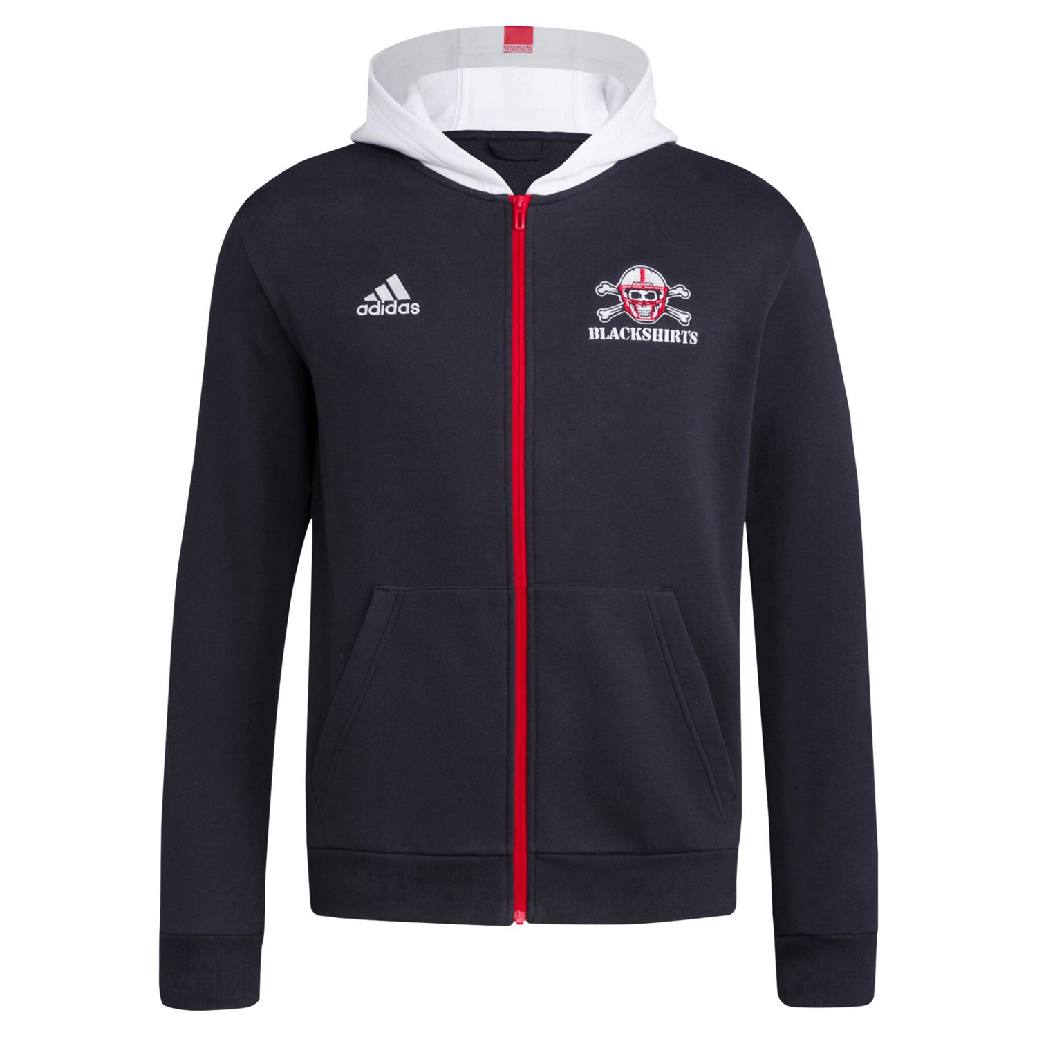 adidas Nebraska Huskers shirts Full-Zip Hoodie - view number 2