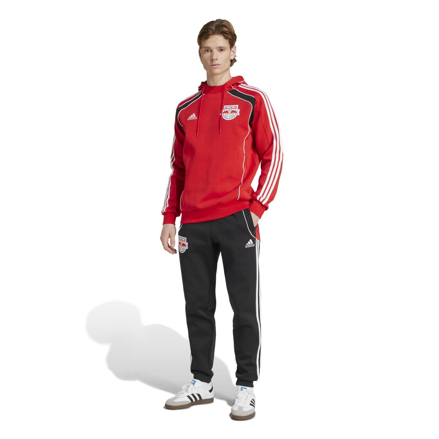 adidas New York Bulls 2025 Travel Pullover Hoodie                                                                                - view number 4