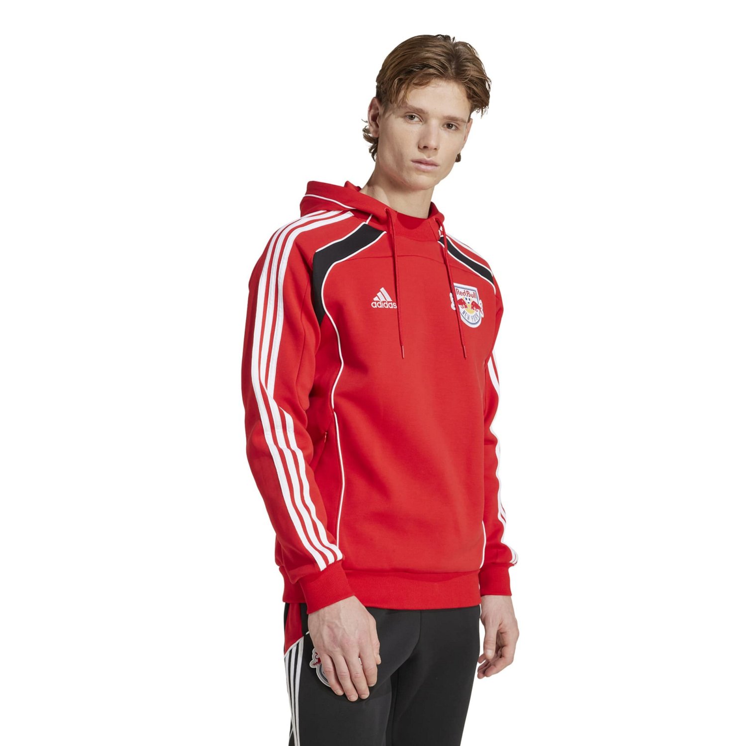 adidas New York Bulls 2025 Travel Pullover Hoodie                                                                                - view number 3