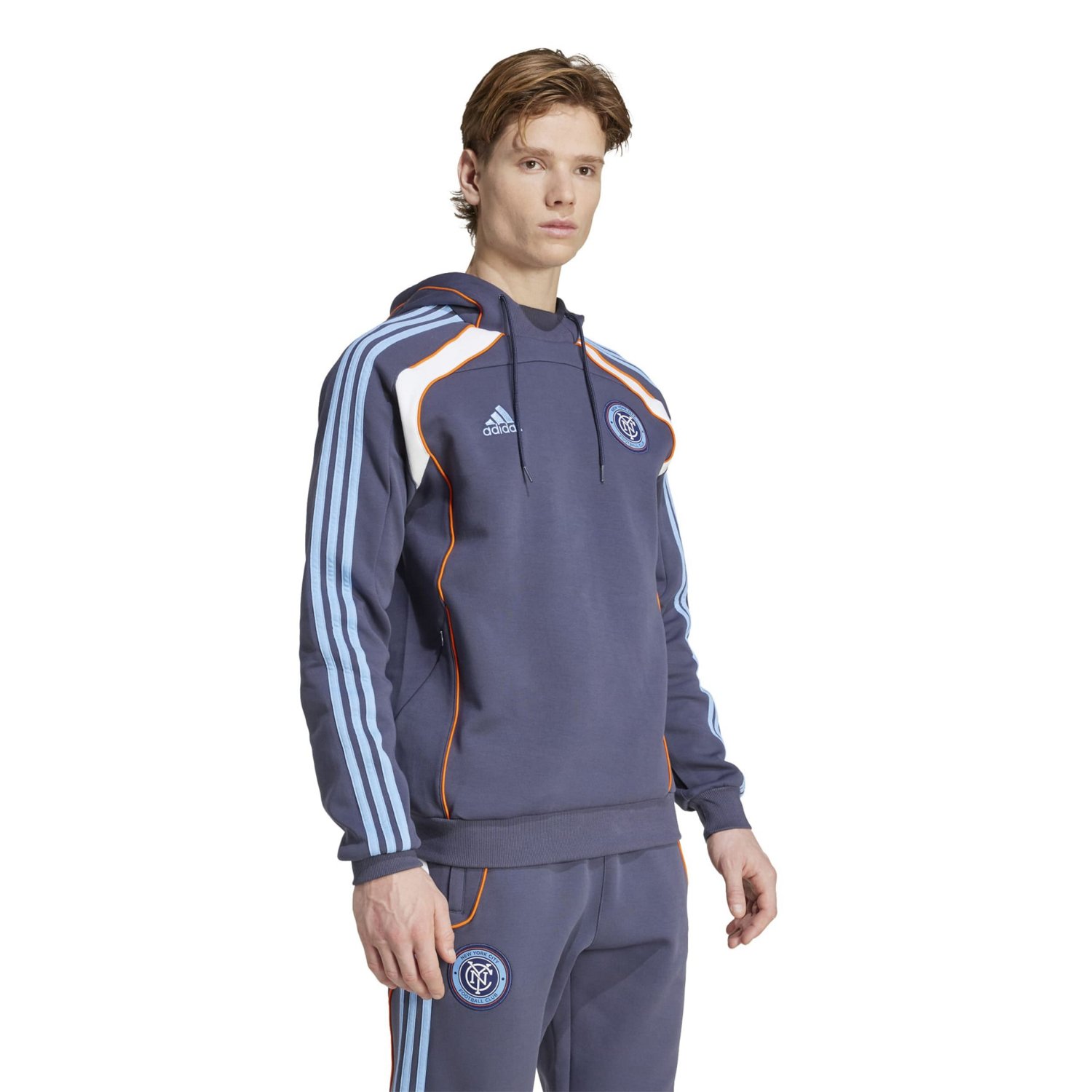adidas New York City FC 2025 Travel Pullover Hoodie - view number 3