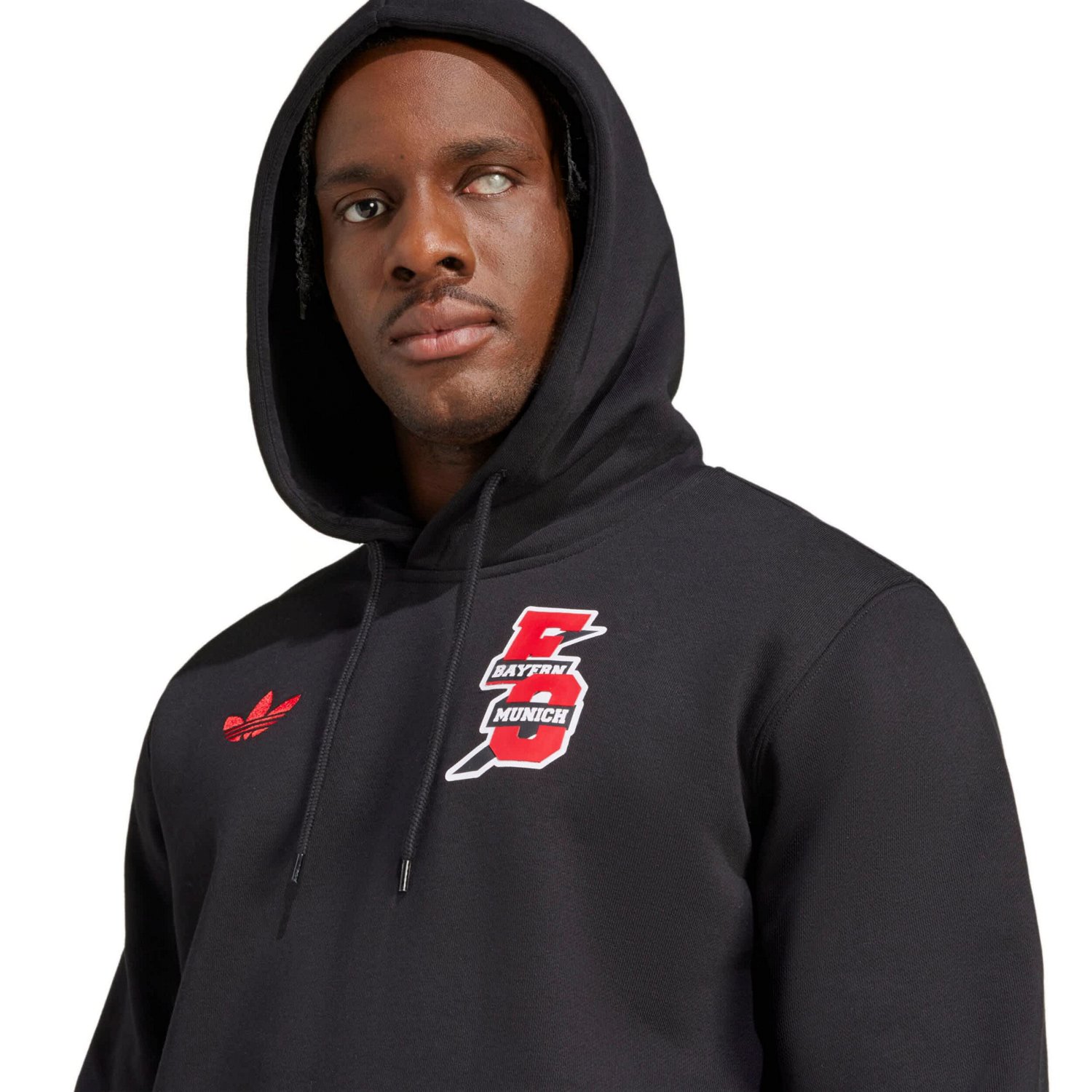 adidas Originals Bayern Munich Varsity Pack Pullover Hoodie - view number 3