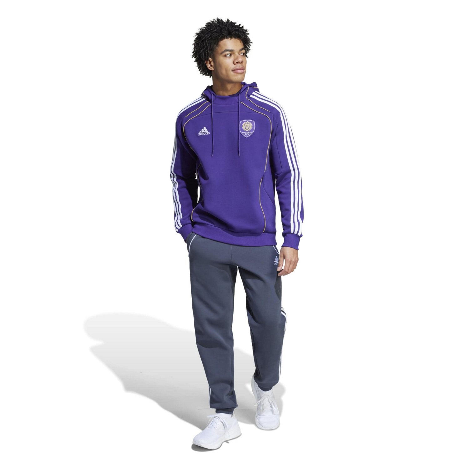adidas Orlando City SC 2025 Travel Pullover Hoodie - view number 4
