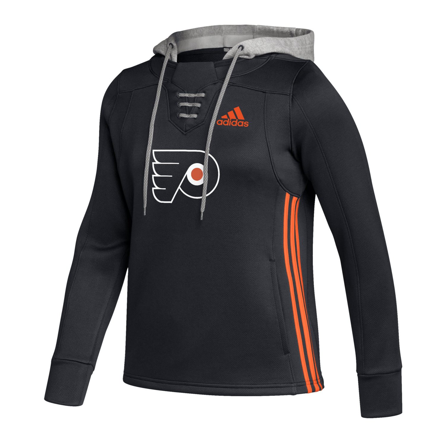 売れ筋商品|||アディダス パーカー・スウェットシャツ アウター レディース Women's Black Philadelphia Flyers Skate Lace Primeblue Team Pullover Hoodie Black adidas Philadelphia Flyers Skate Lace Primeblue Team