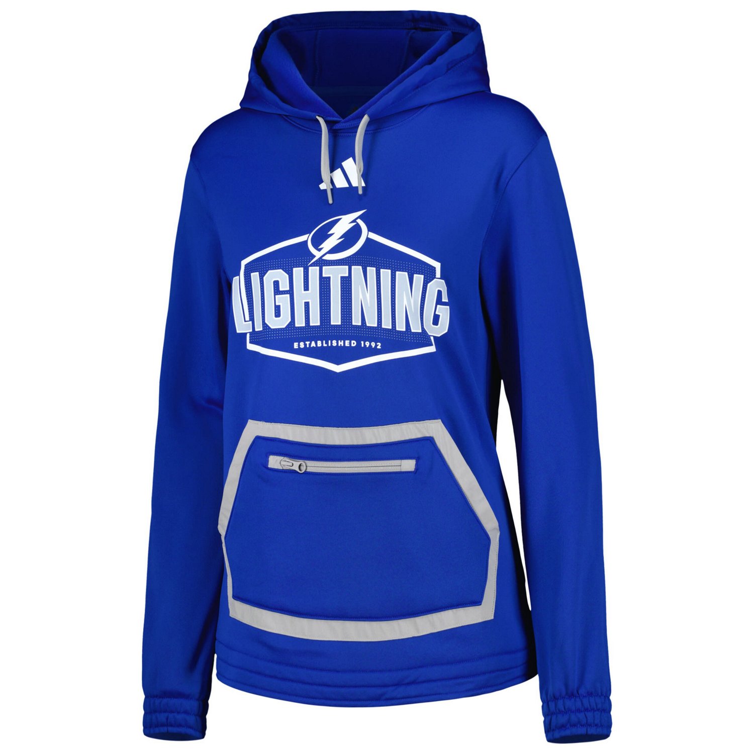 adidas Tampa Bay Lightning Team Pullover Hoodie - view number 2