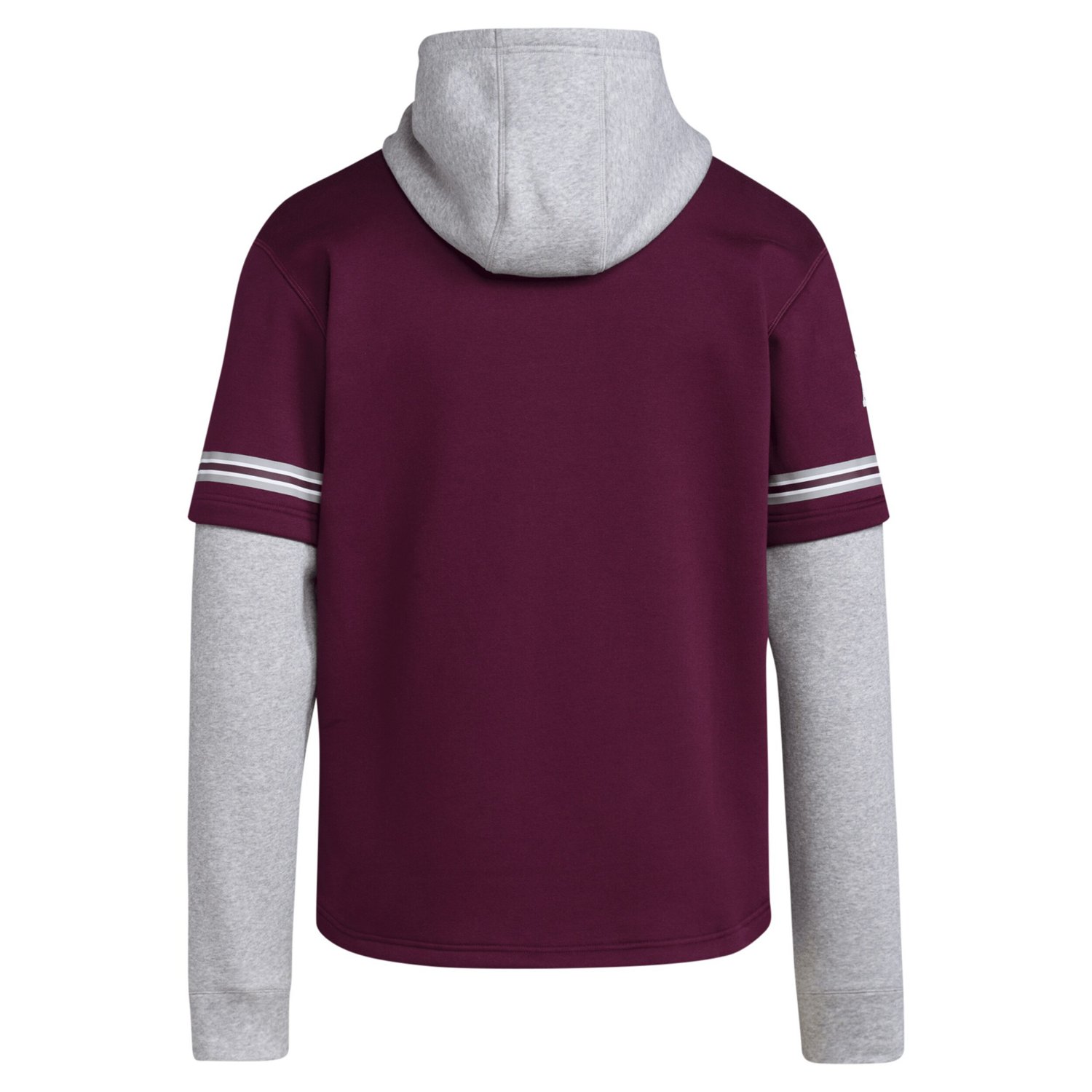 adidas Texas AM Aggies Pullover Baseball Jersey Hoodie - view number 3