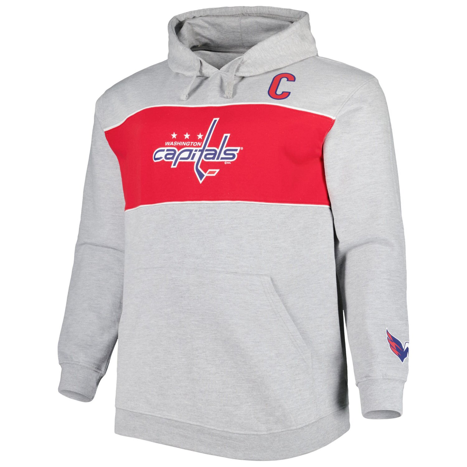 Alexander Ovechkin Washington Capitals Big  Tall Player Pullover Hoodie - view number 2