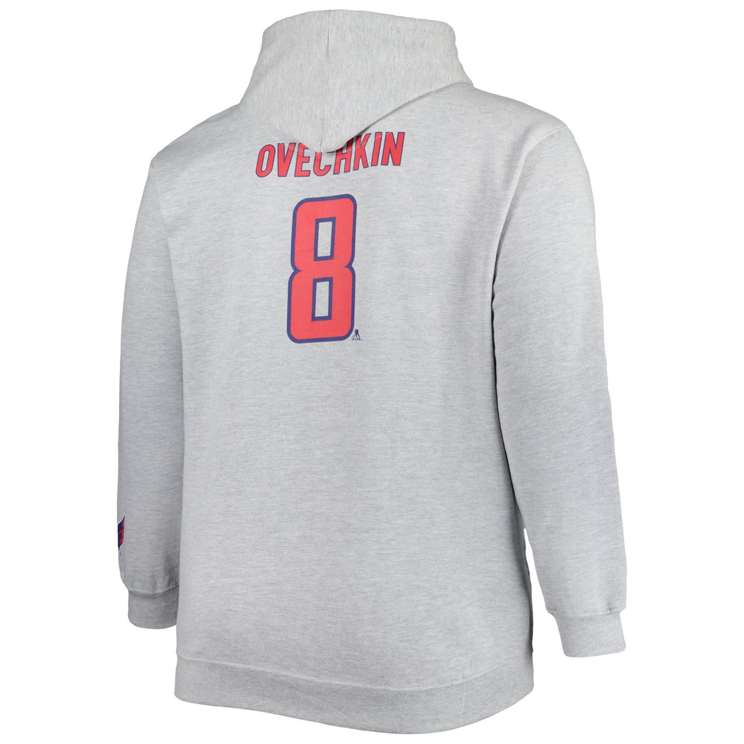 Alexander Ovechkin Washington Capitals Big  Tall Player Pullover Hoodie - view number 3