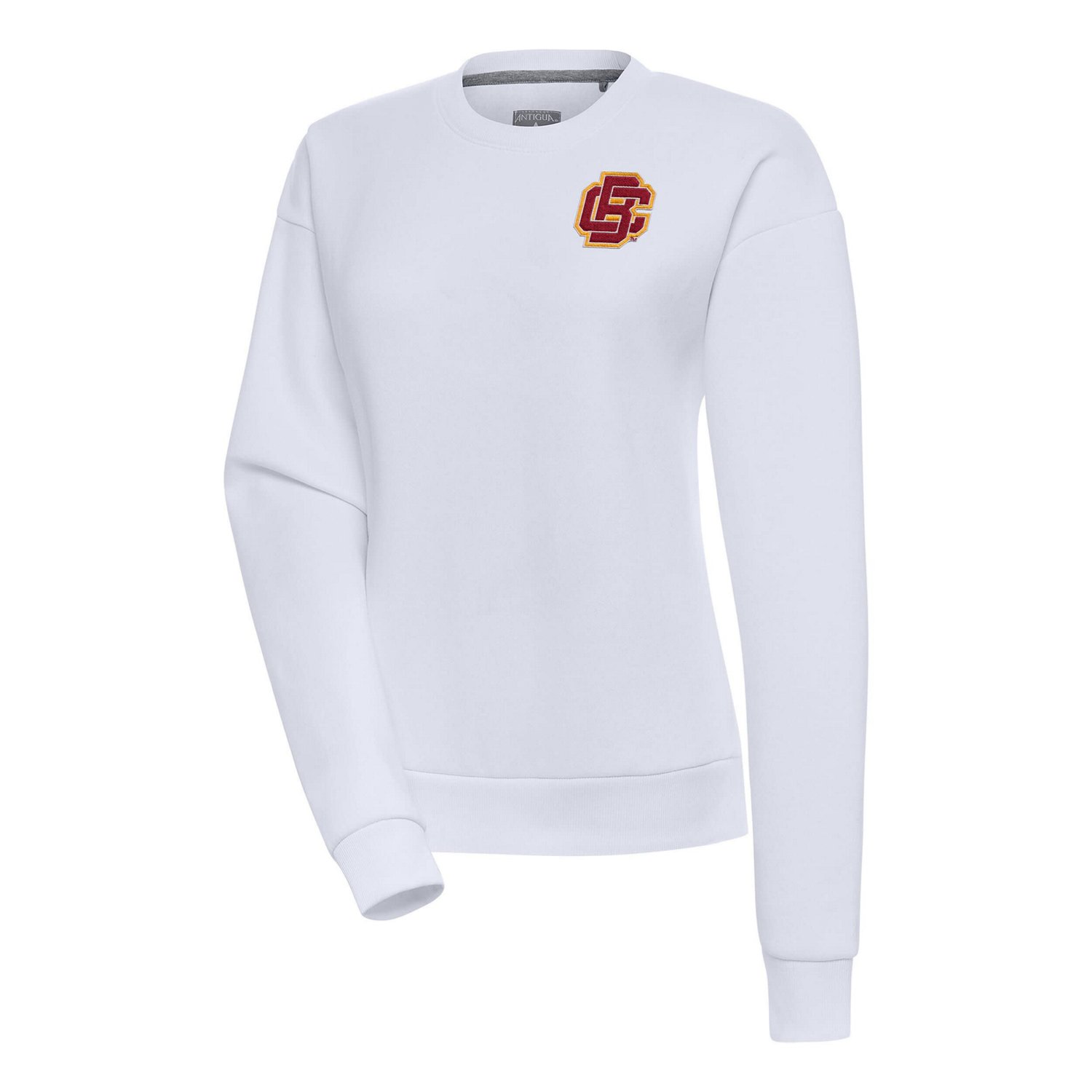 Antigua Bethune-Cookman Wildcats Victory Crewneck Pullover Sweatshirt                                                            - view number 1