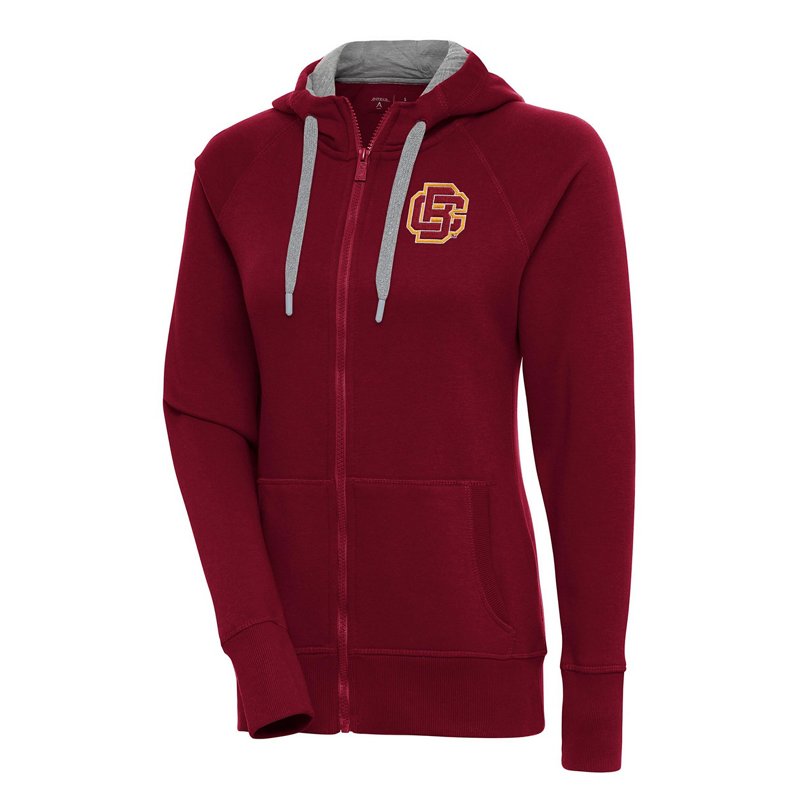 Antigua Bethune-Cookman Wildcats Victory Full-Zip Hoodie-image