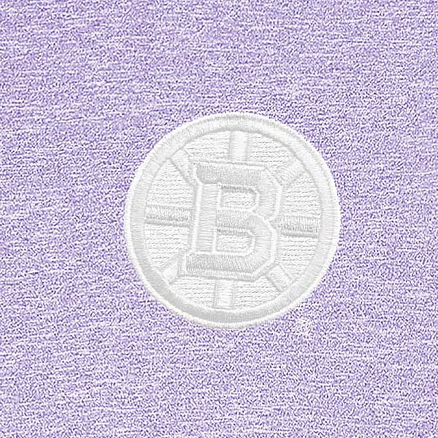 Antigua Boston Bruins White Logo Hunk Quarter-Zip Pullover