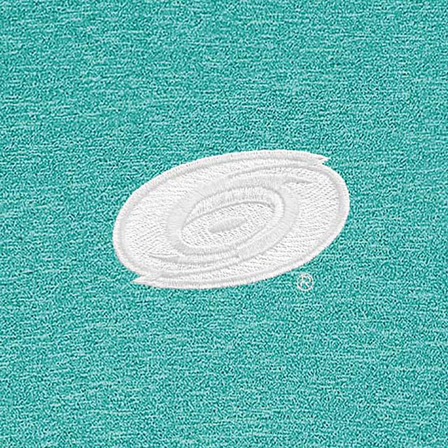 Antigua Carolina Hurricanes White Logo Hunk Quarter-Zip Pullover