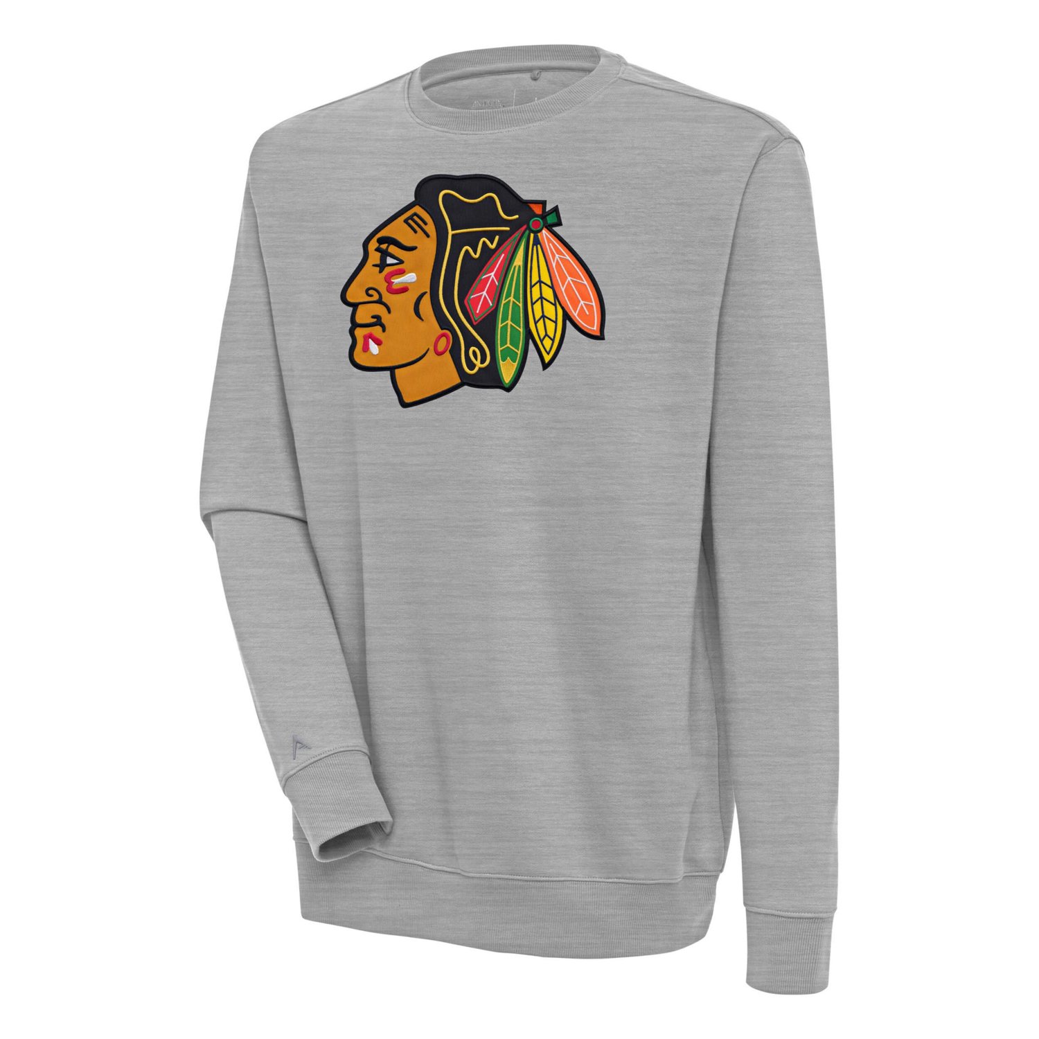 Antigua Chicago Blackhawks Victory Pullover Sweatshirt