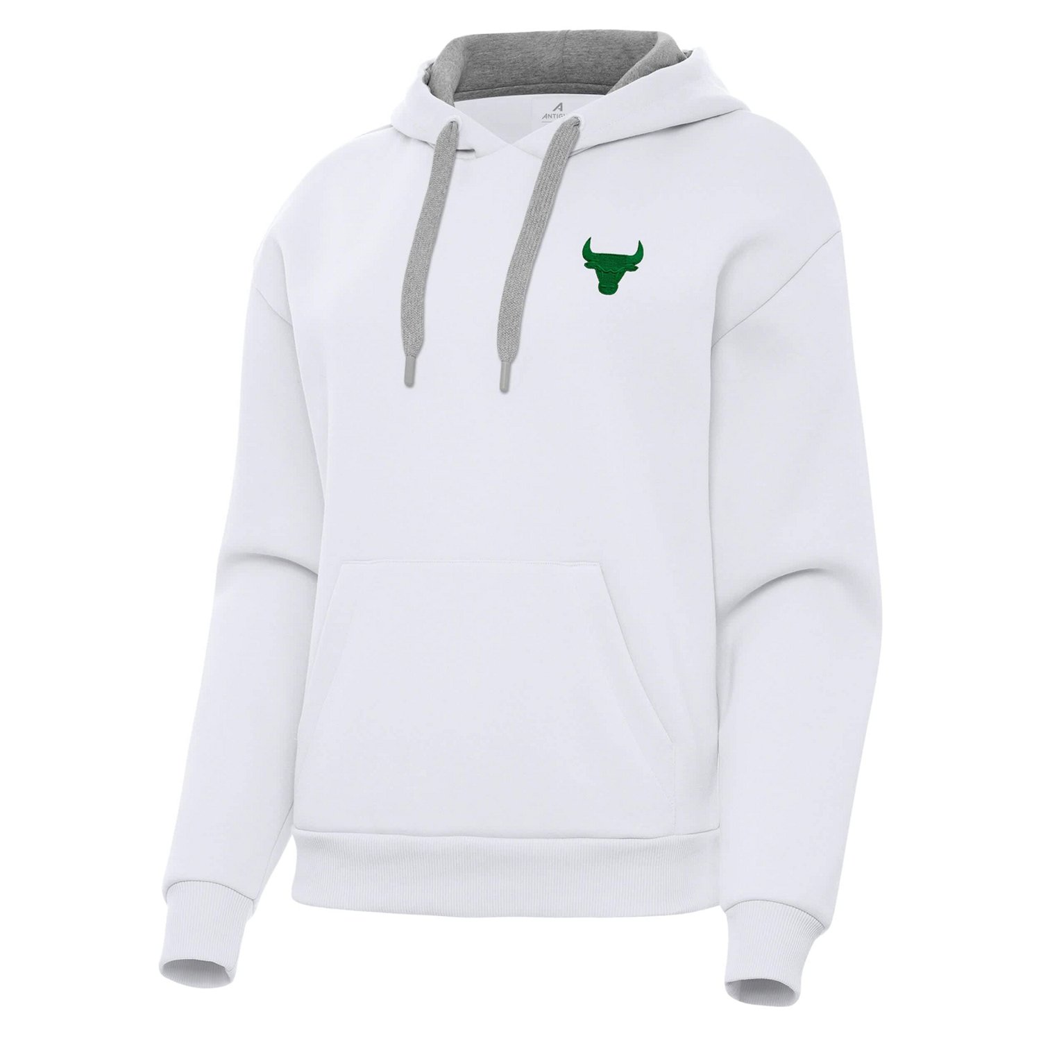 Antigua Chicago Bulls St Patrick's Day Victory Pullover Hoodie - view number 2