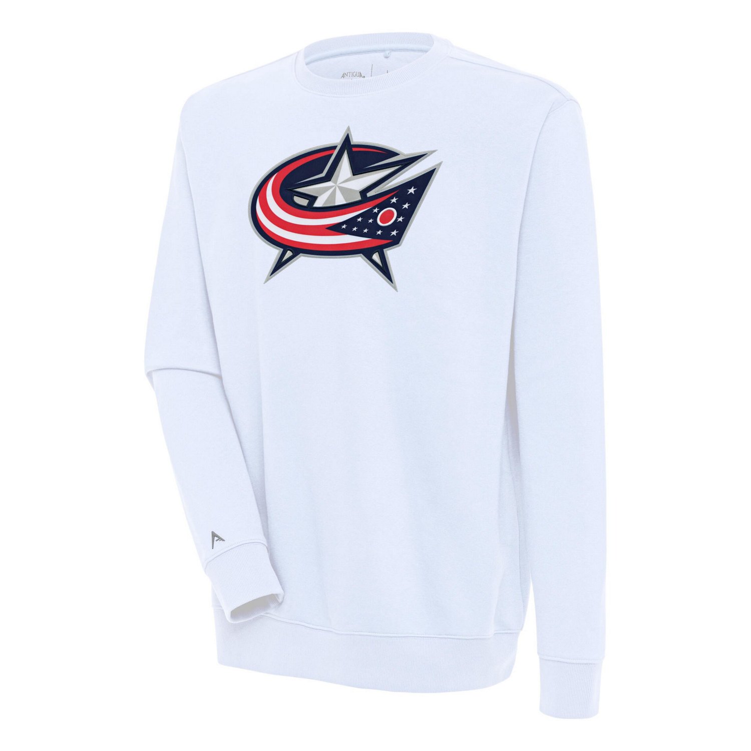 Antigua Columbus Blue Jackets Victory Pullover Sweatshirt                                                                        - view number 1