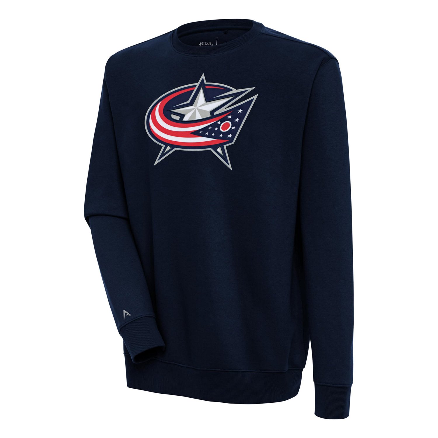 Antigua Columbus Blue Jackets Victory Pullover Sweatshirt                                                                        - view number 1