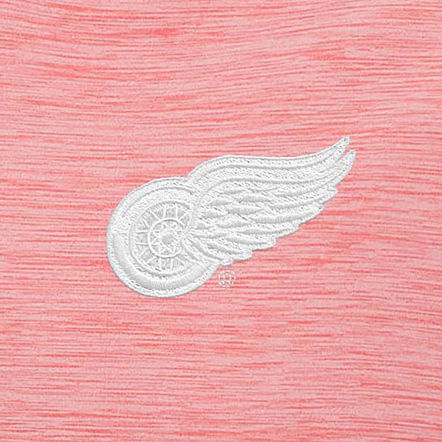 Antigua Detroit Red Wings White Logo Bright Quarter-Zip Pullover                                                                 - view number 2
