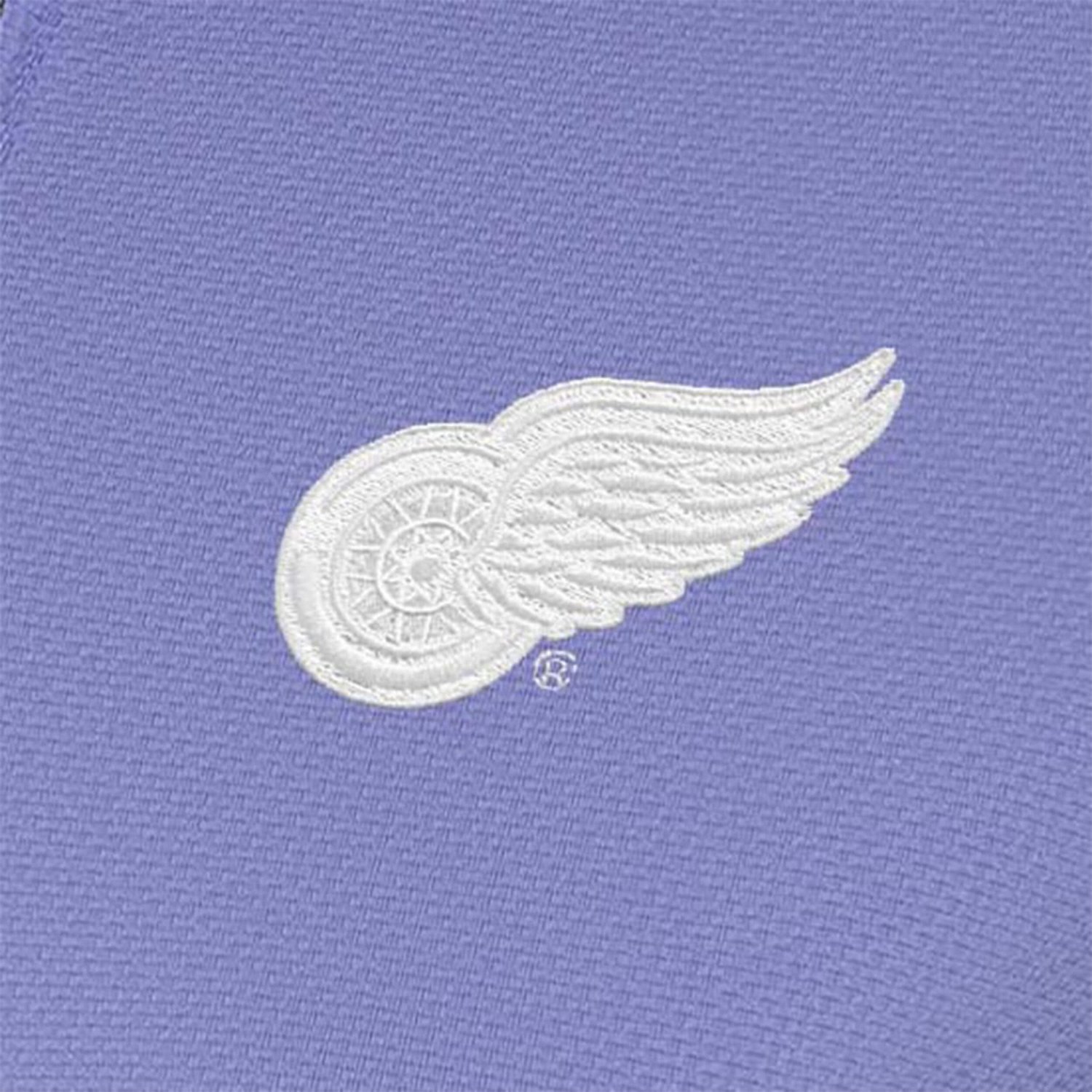 Antigua Detroit Red Wings White Logo Finish Quarter-Zip Top                                                                      - view number 2