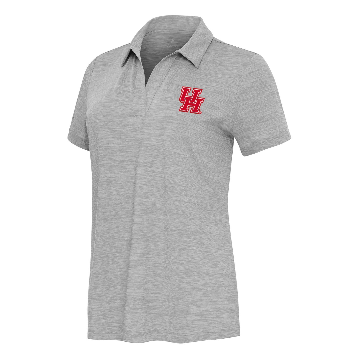 Antigua Heather Houston Cougars Layout V-Neck Polo                                                                               - view number 1