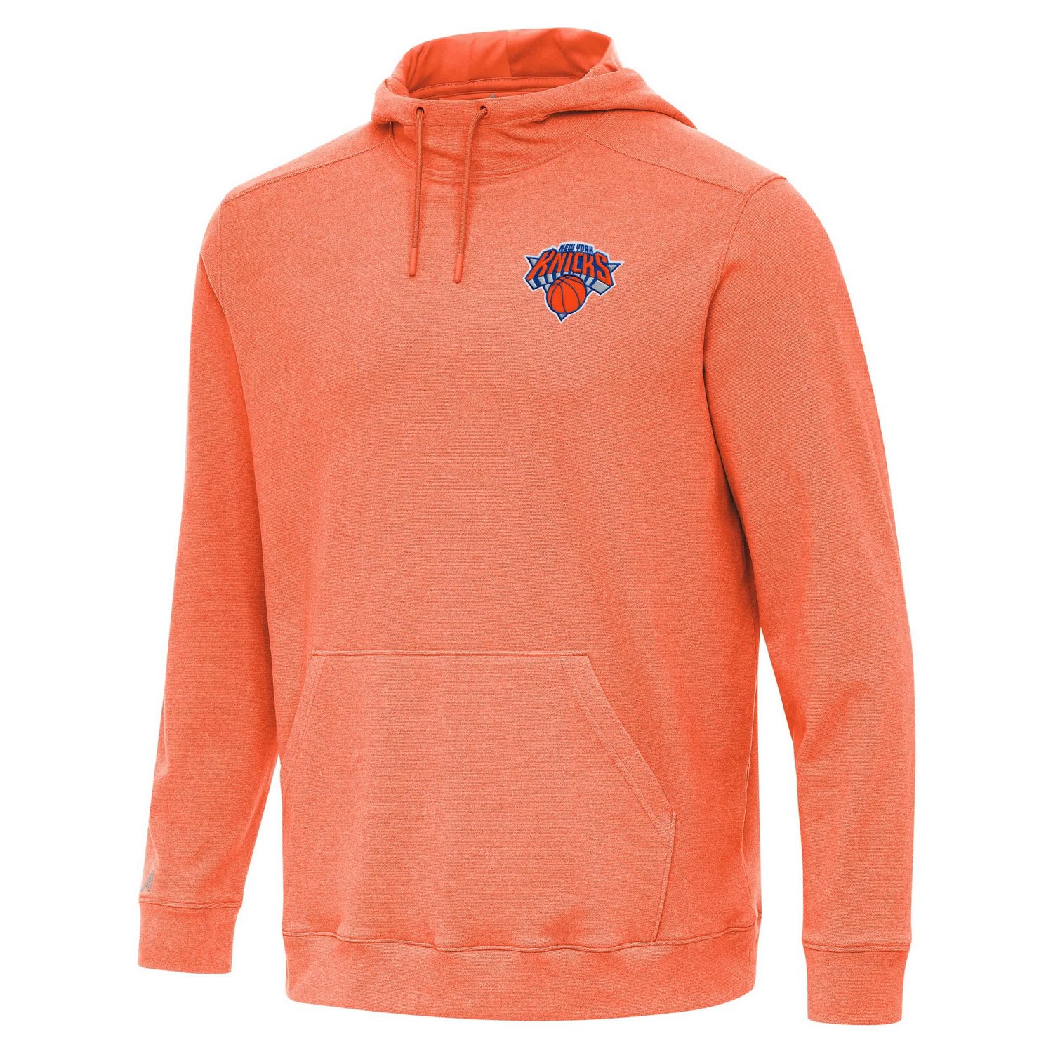 Antigua Heather New York Knicks Cloud Pullover Hoodie - view number 1