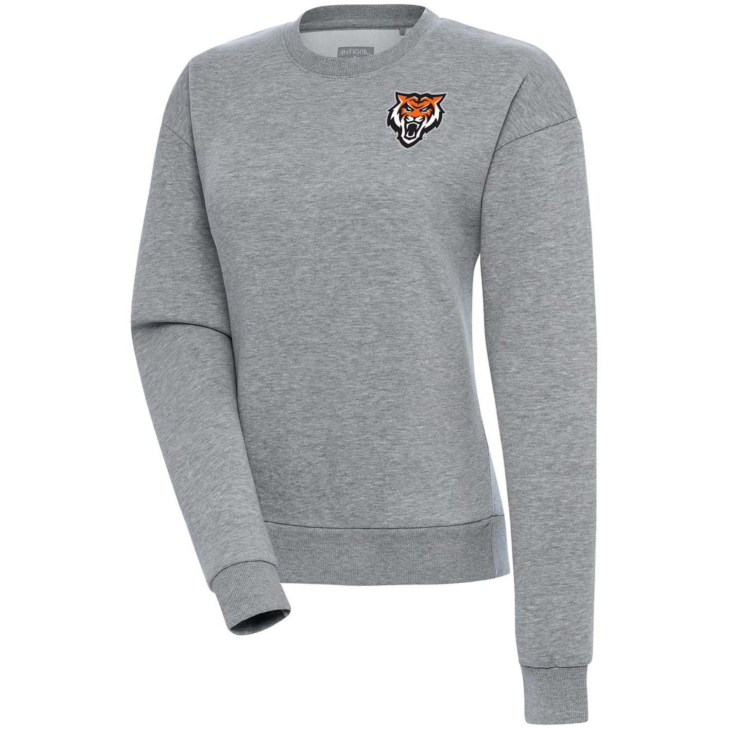 Antigua Idaho State Bengals Victory Crewneck Pullover Sweatshirt