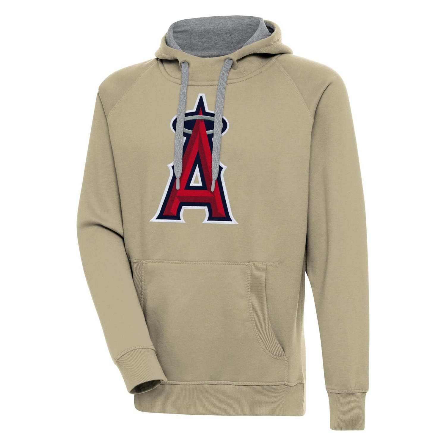Antigua Los Angeles Angels Victory Pullover Hoodie