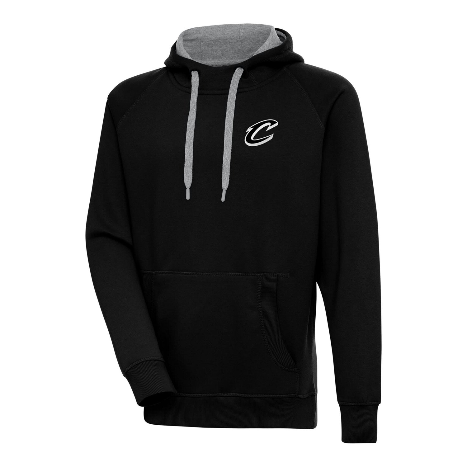 Antigua Men’s Cleveland Cavaliers Logo Victory Raglan Pullover Hoodie