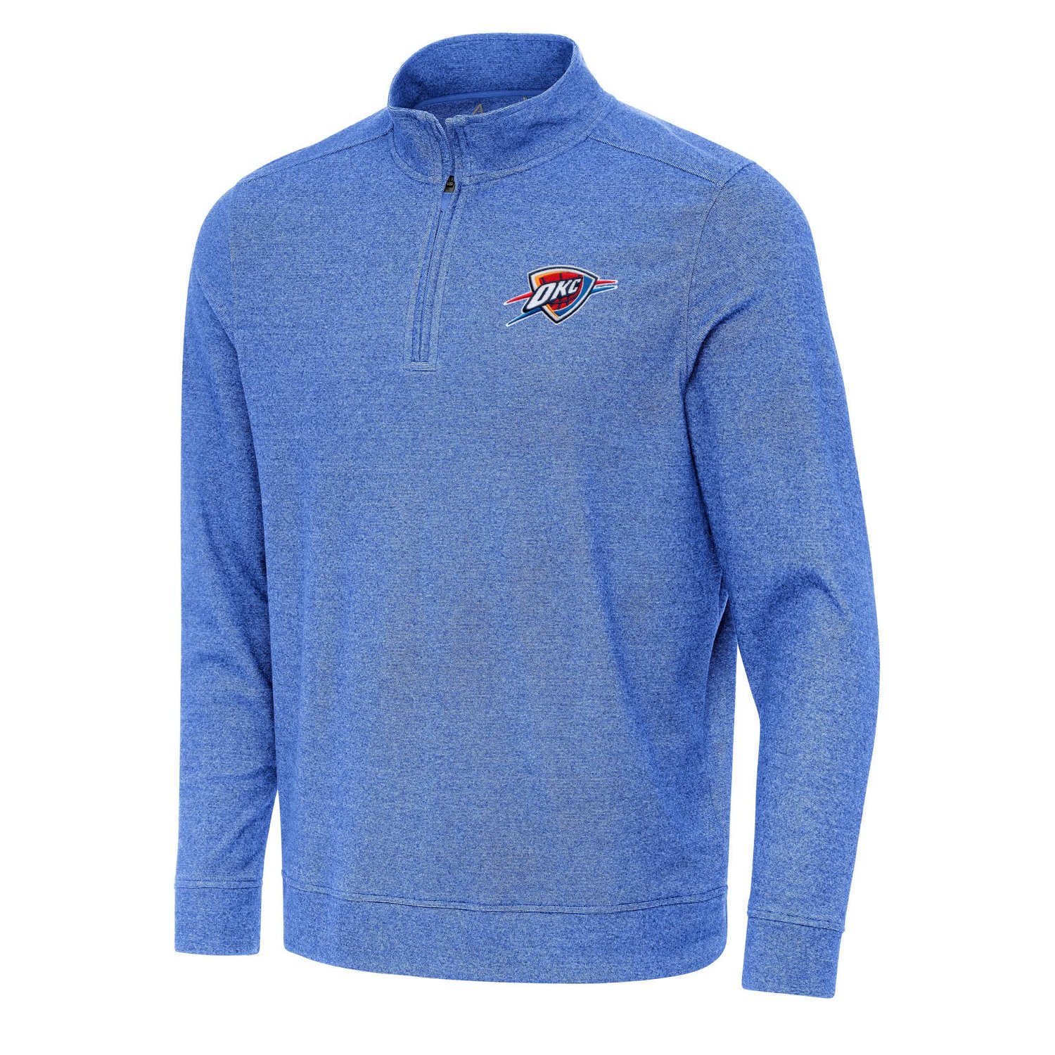 Antigua Men’s Oklahoma City Thunder Subtle 1/4-Zip Sweatshirt - view number 1