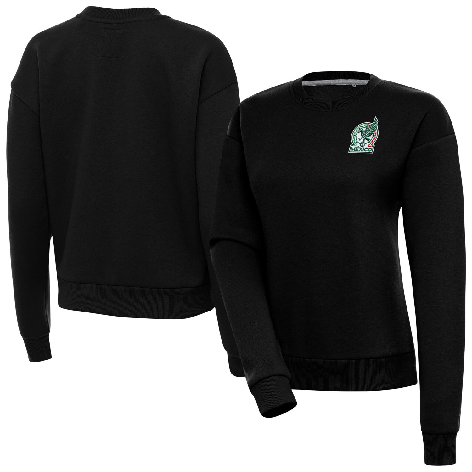 Antigua Mexico National Team Takeover Pullover Sweatshirt