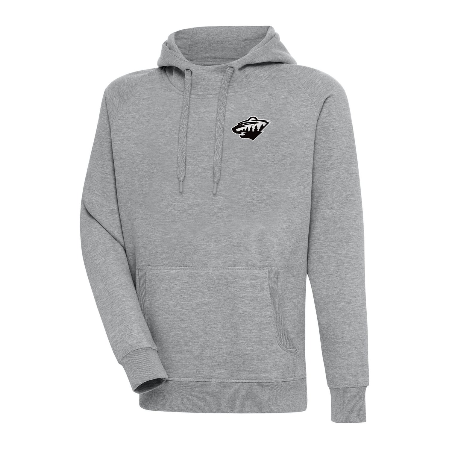 Antigua Minnesota Wild Logo Victory Pullover Hoodie
