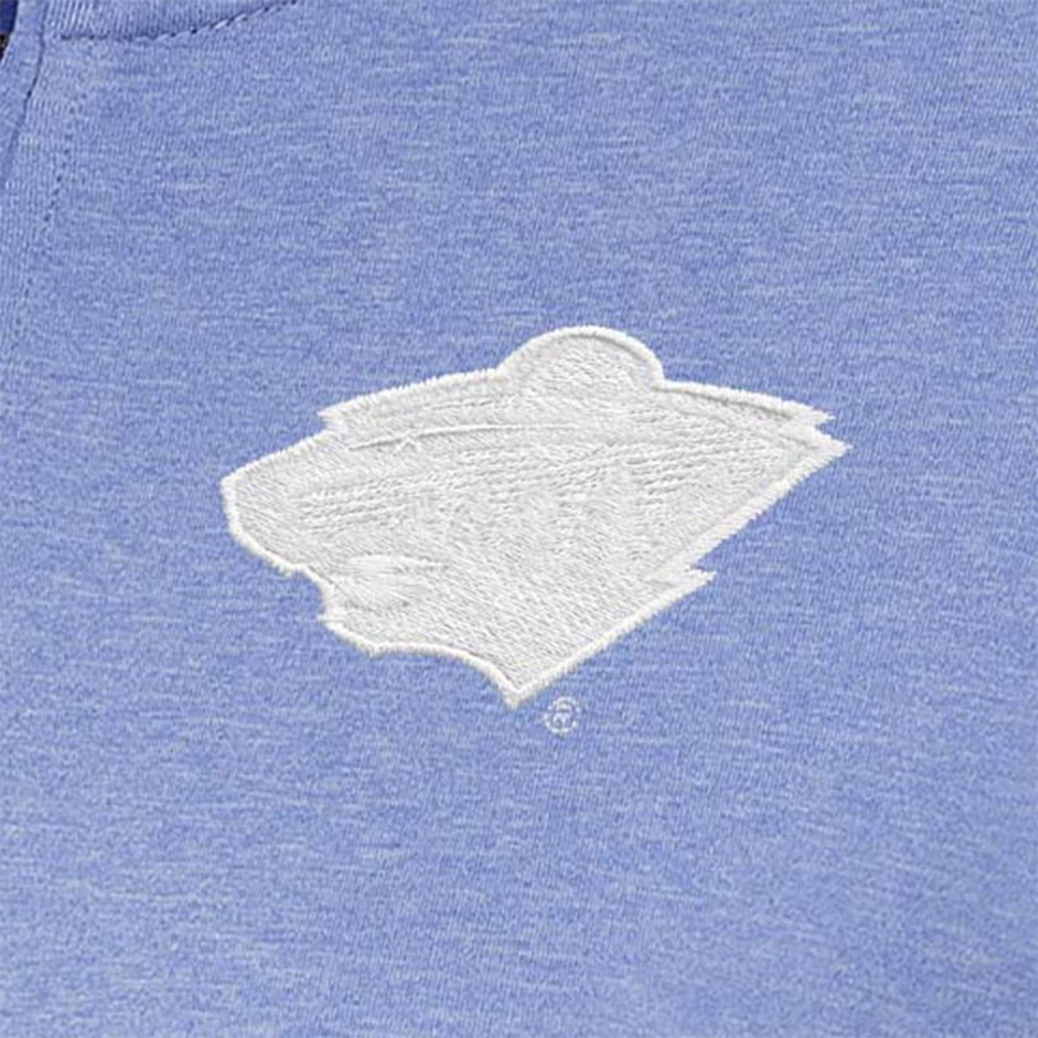 Antigua Minnesota Wild White Logo Mentor Quarter-Zip Jacket                                                                      - view number 2