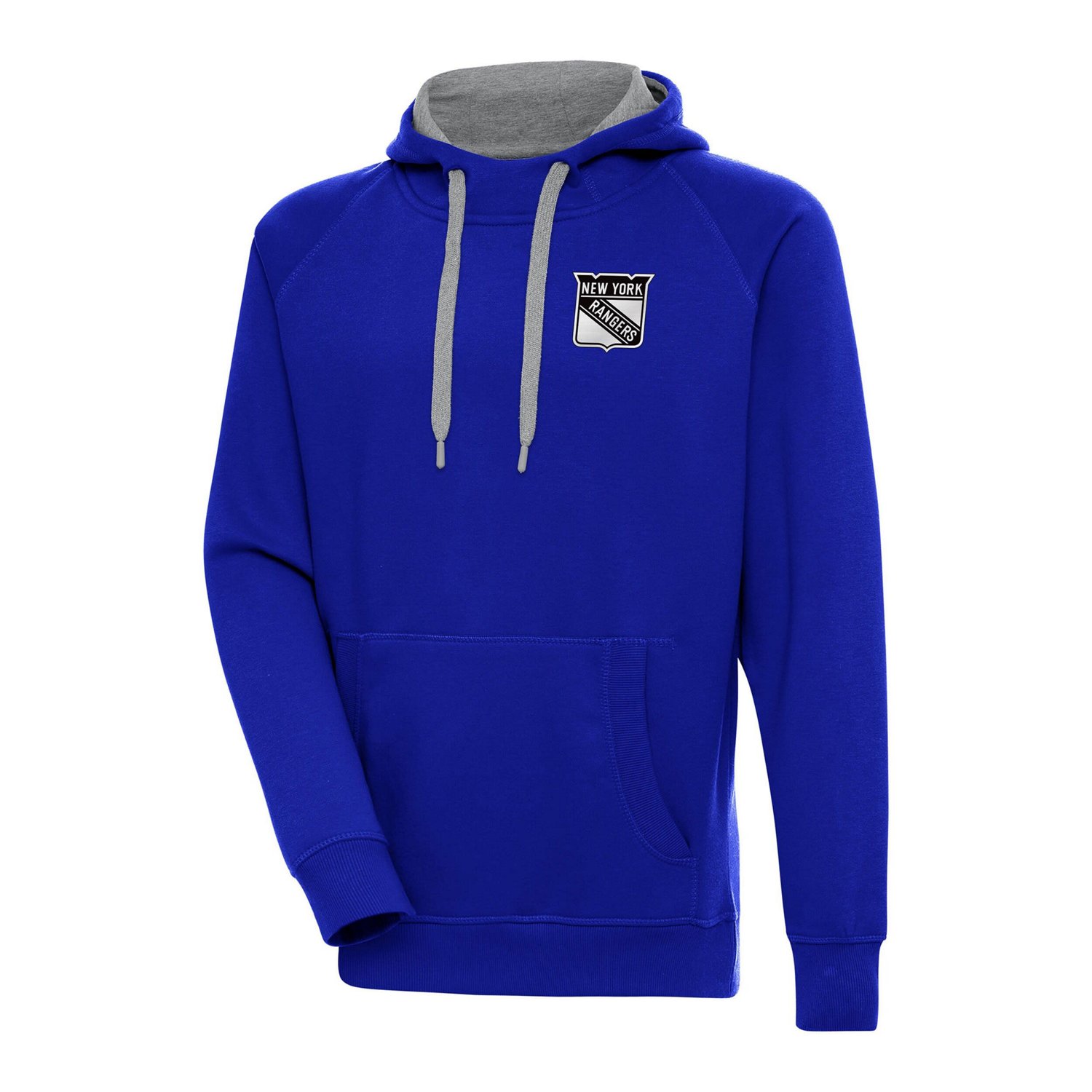 Antigua New York Rangers Logo Victory Pullover Hoodie                                                                            - view number 1