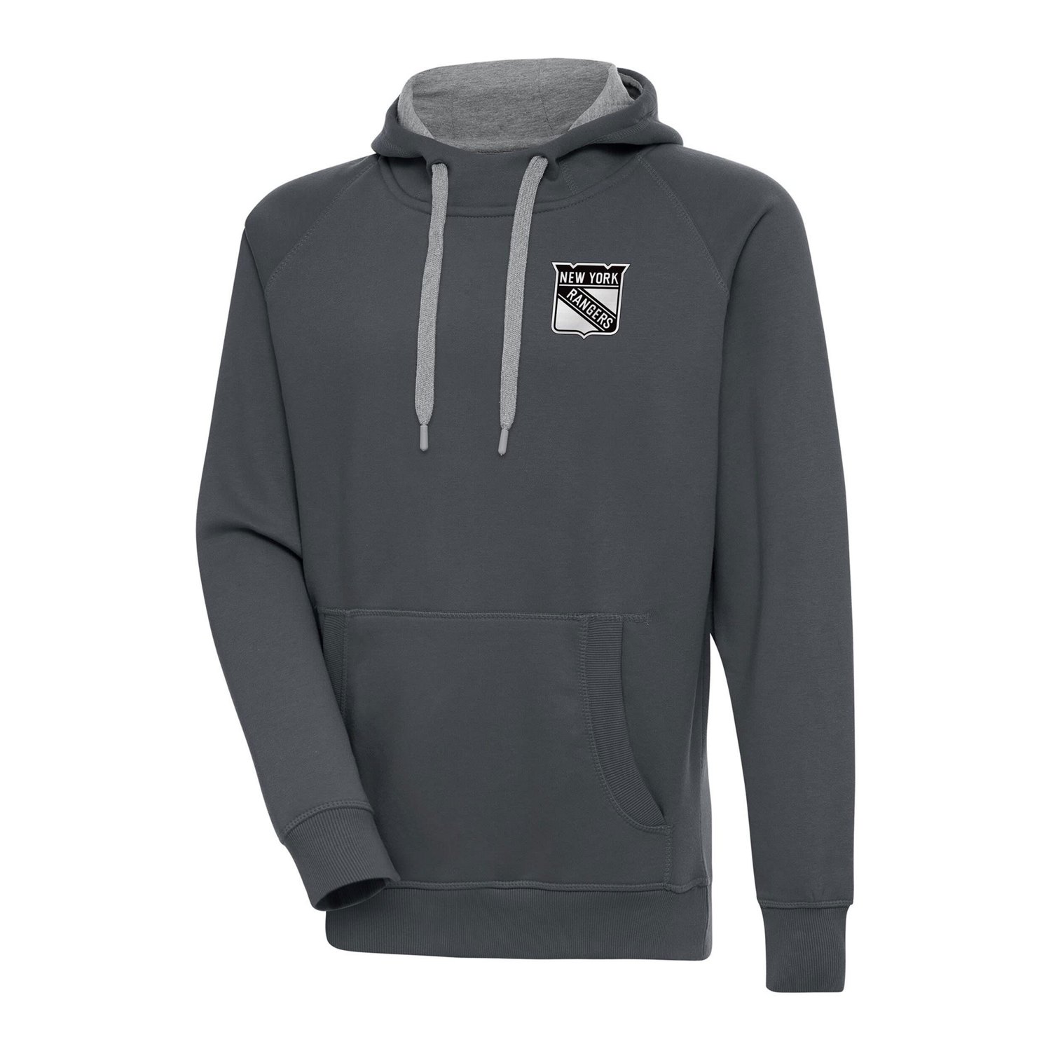 Antigua New York Rangers Logo Victory Pullover Hoodie